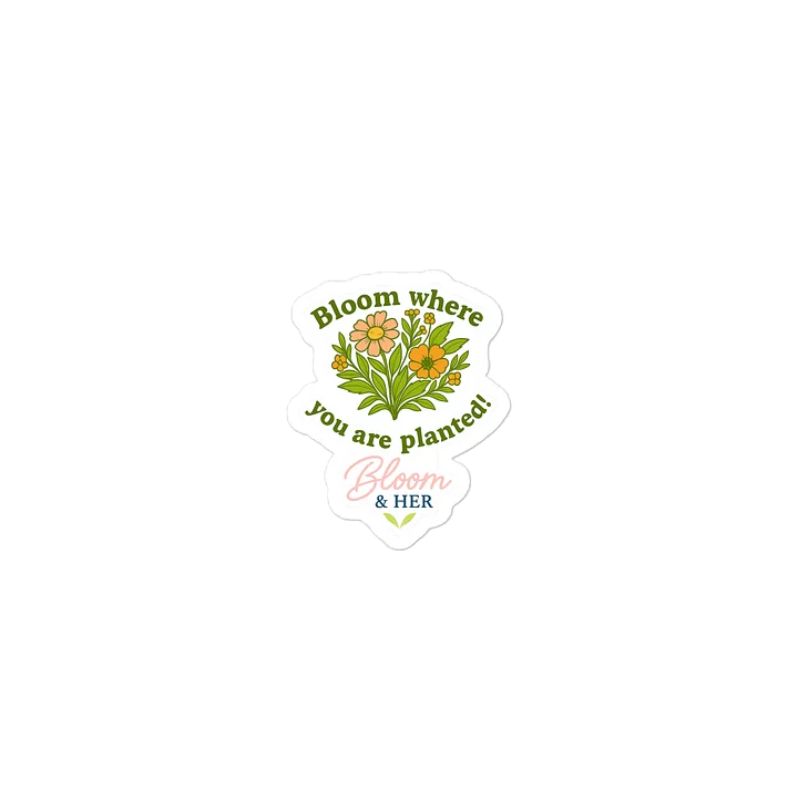 Blooming Plant 🌱 Sticker product image (1)