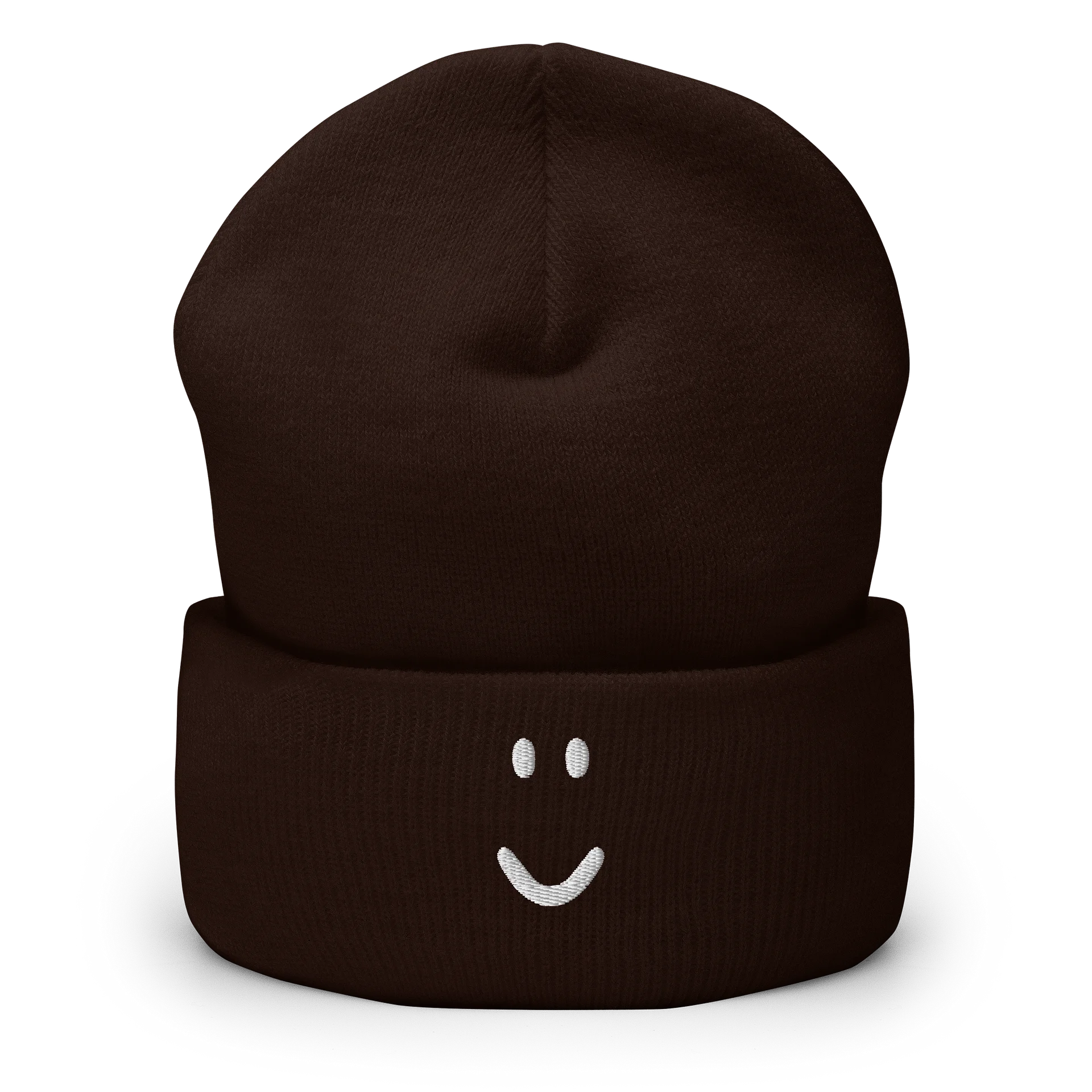 DEFAULT FACE CUFFED BEANIE product image (2)