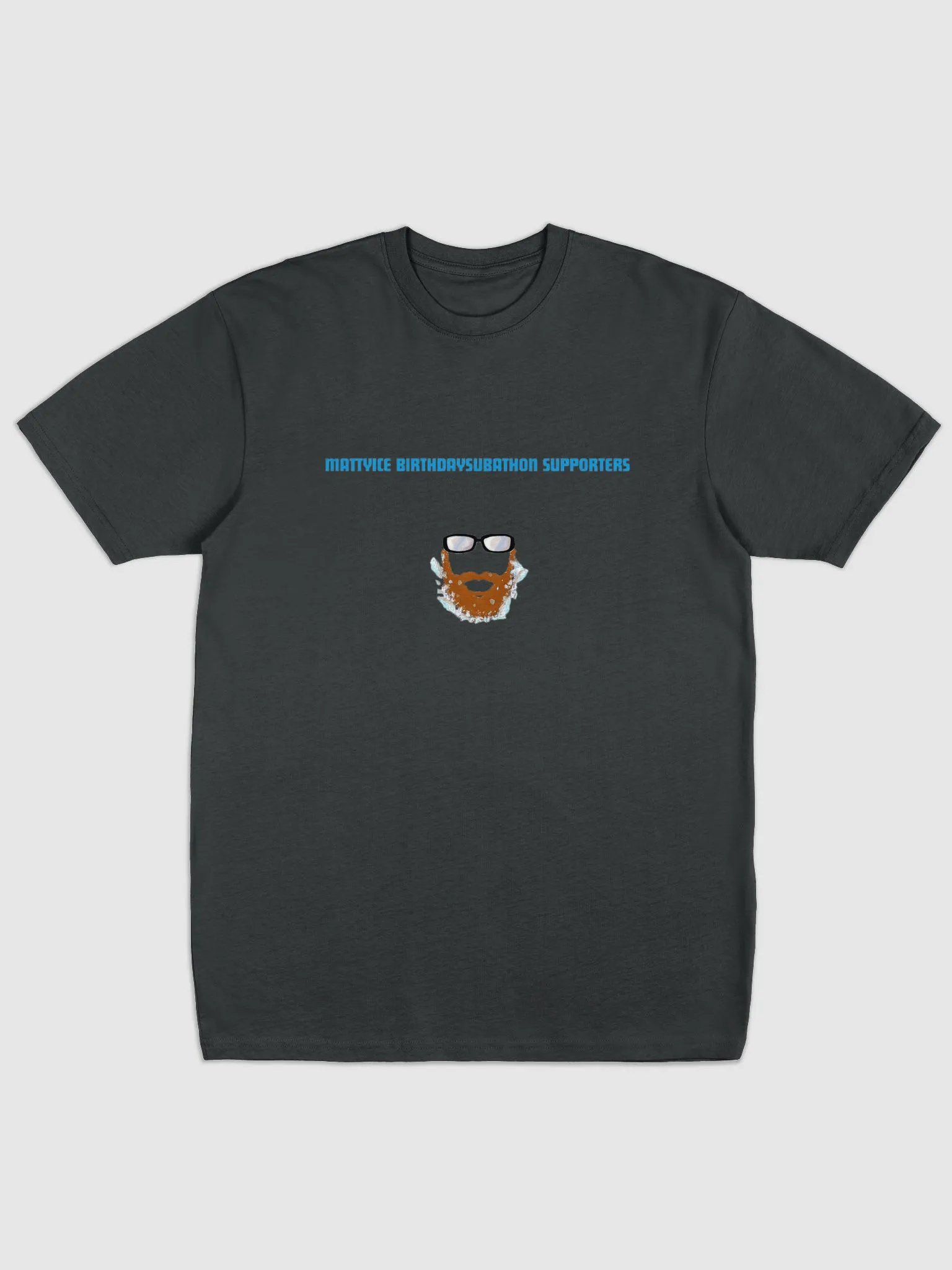 Mattyice supporter black Tee product image (1)