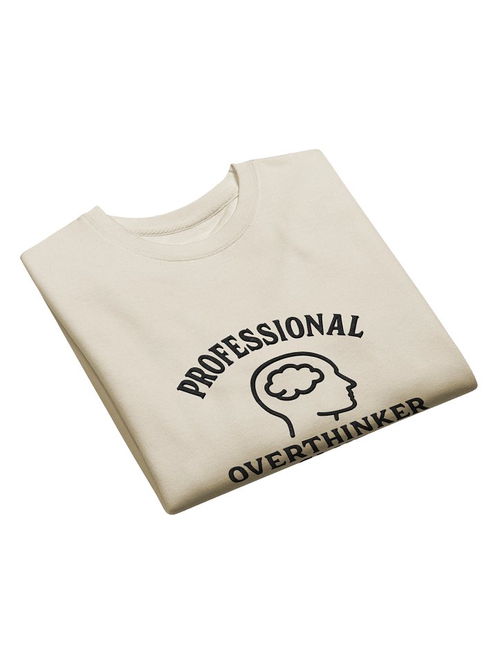 Professional Overthinker Club Emblem Sweatshirt product image (9)