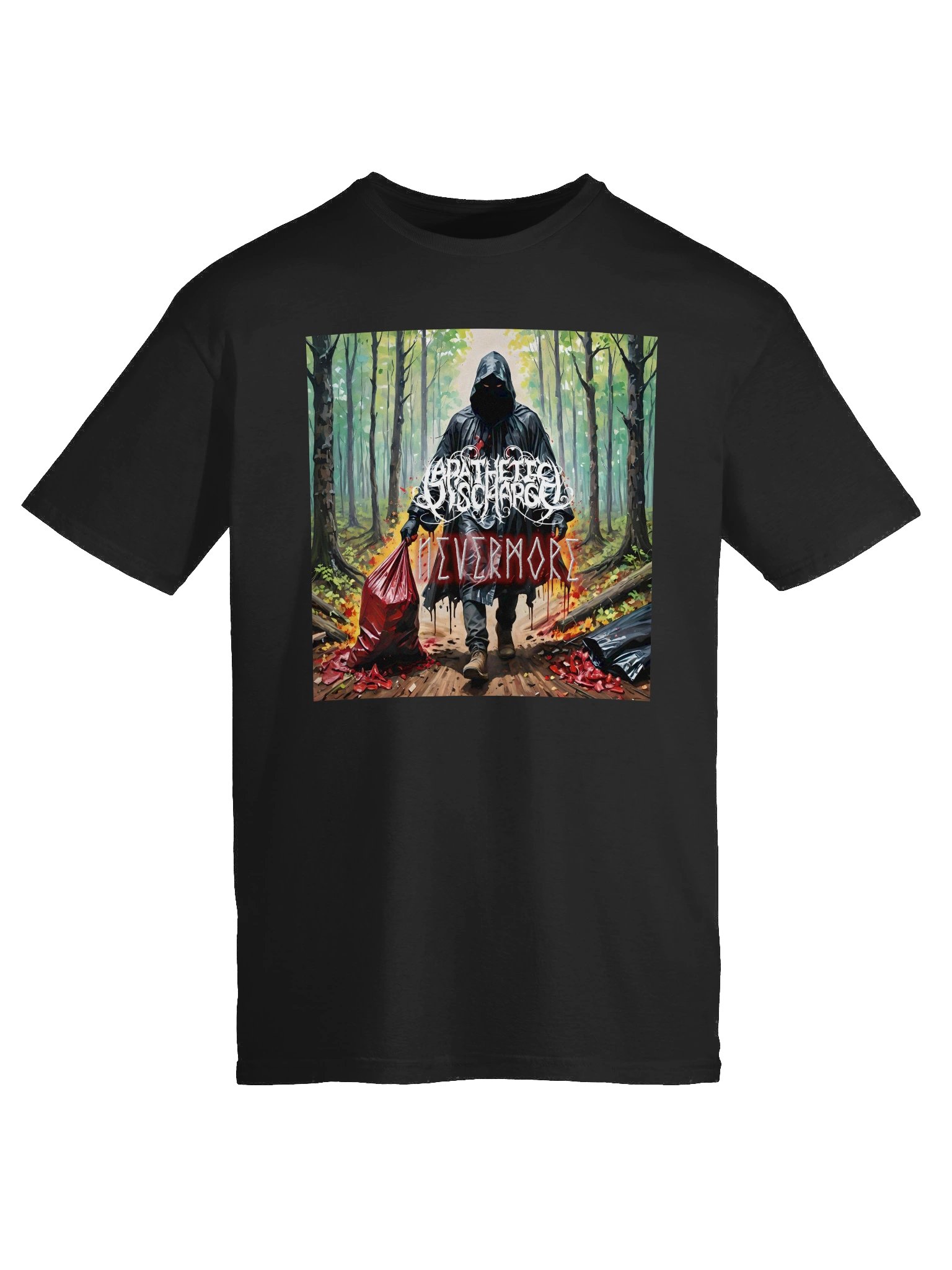 Apathetic Discharge Nevermore Single Art product image (9)