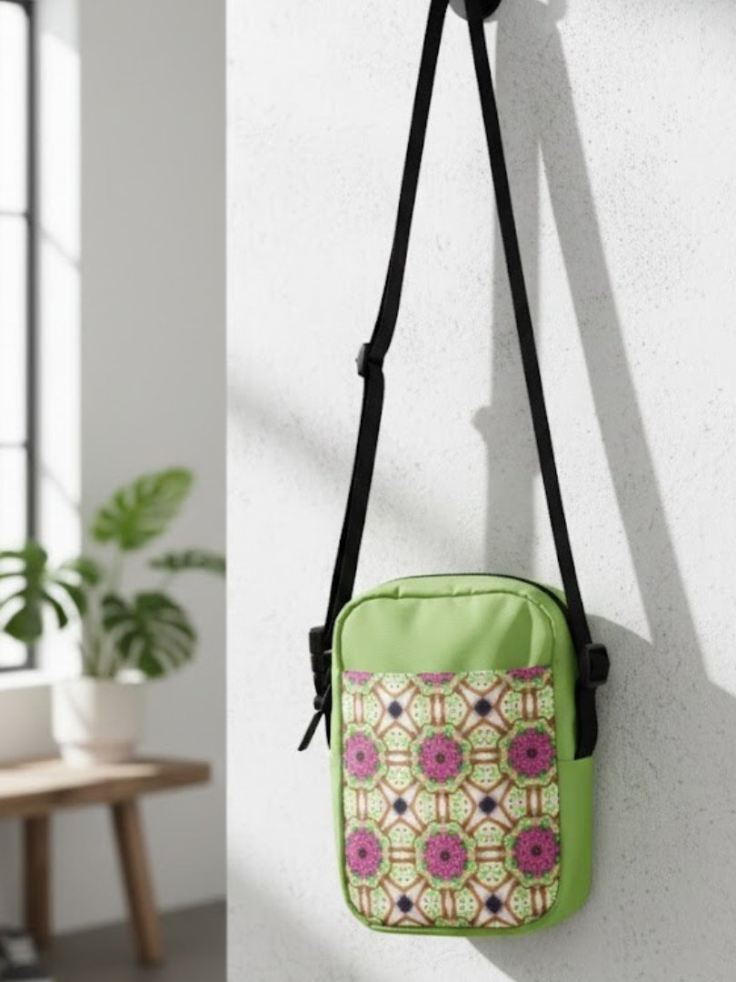 Floral Kaleidoscope Crossbody Bag product image (1)