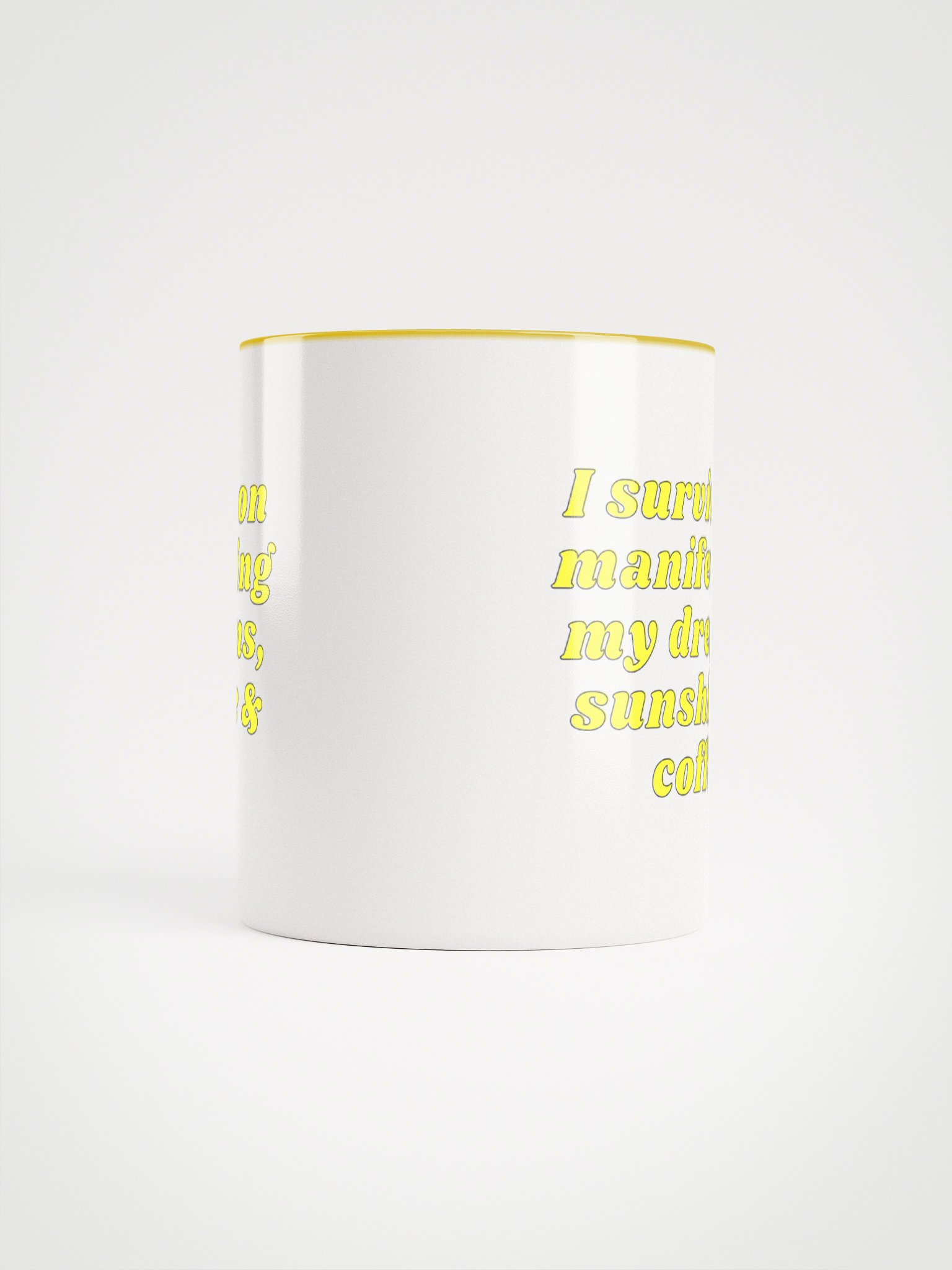 Sunshine & Coffee Manifestation Ceramic Mug product image (5)