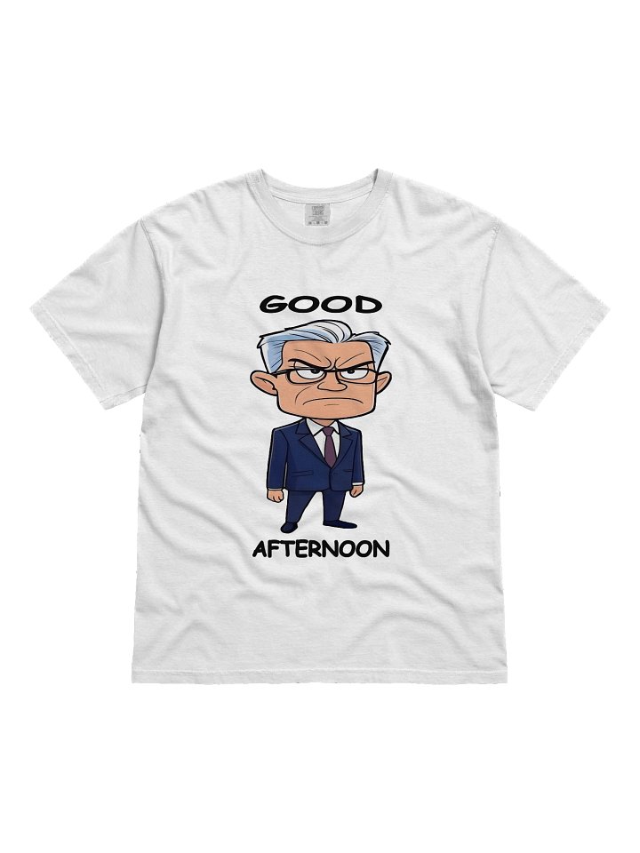 Good Afternoon JPow T-Shirt (Dark Text) product image (1)
