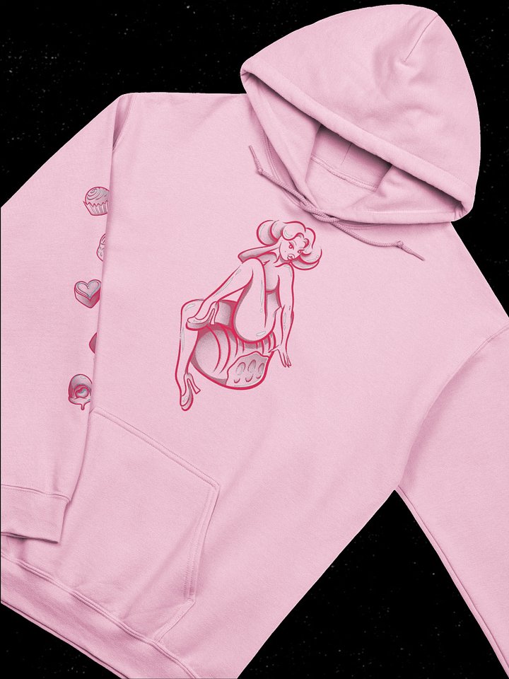 6ixblades Truffle Pinup Hoodie product image (2)