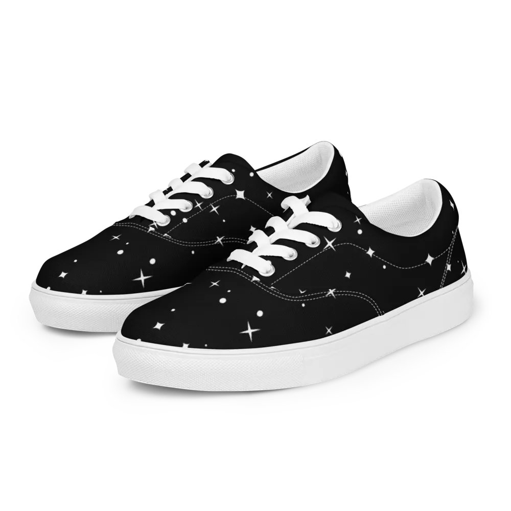 Starry Night Men's Canvas Shoes product image (8)