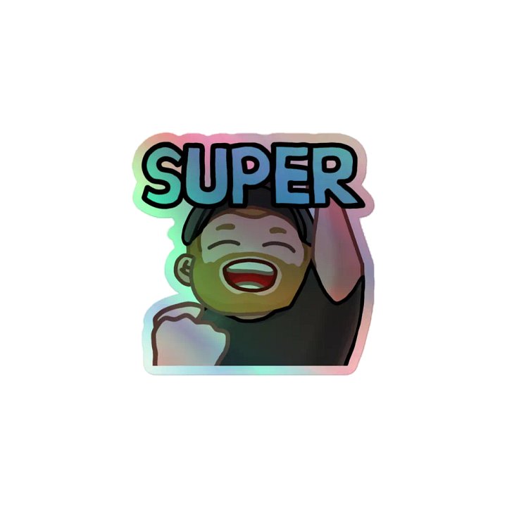 Super Holo Logo - Sticker product image (1)