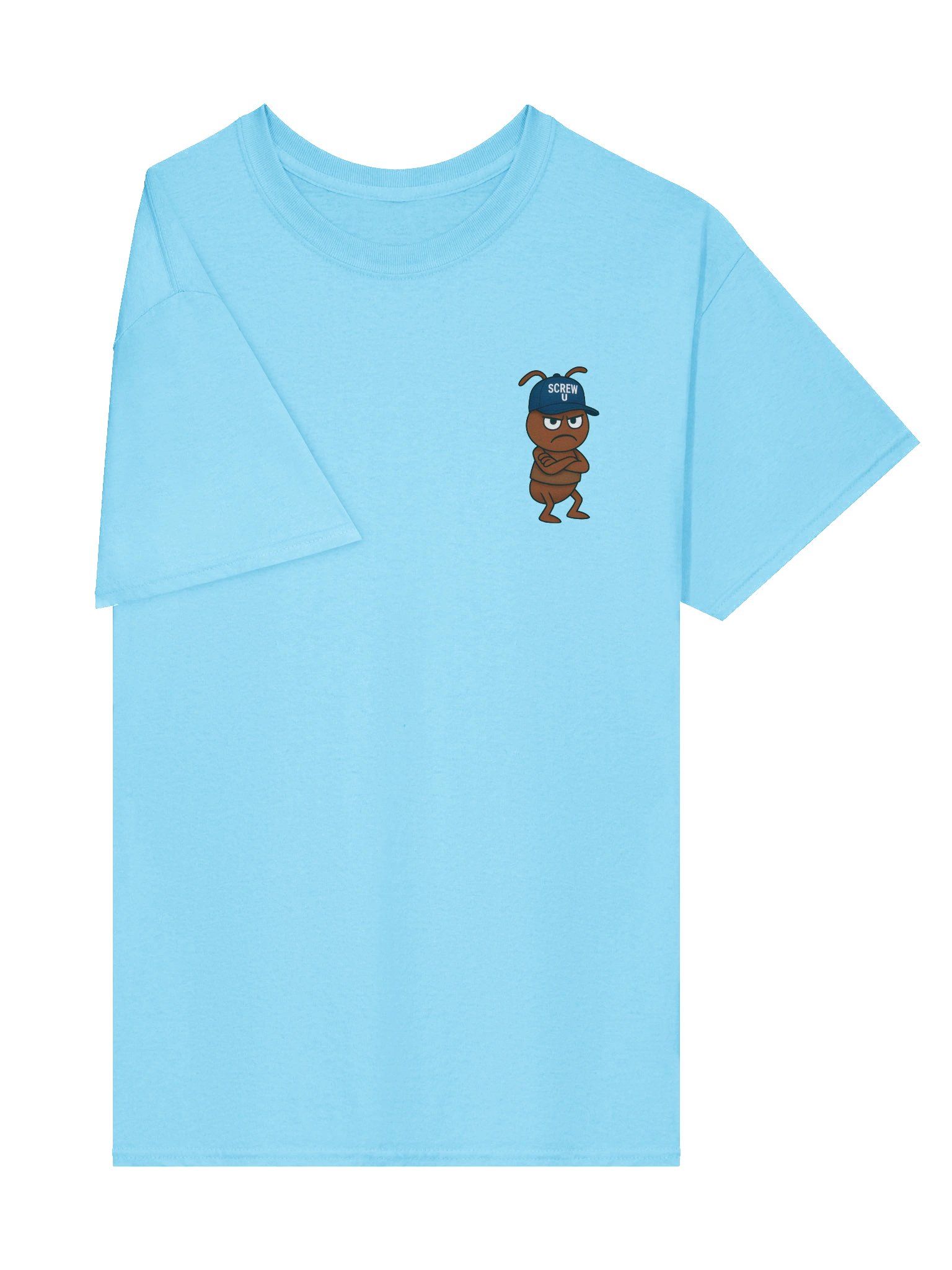 Screw U Ant Tee - Passive Blue product image (4)