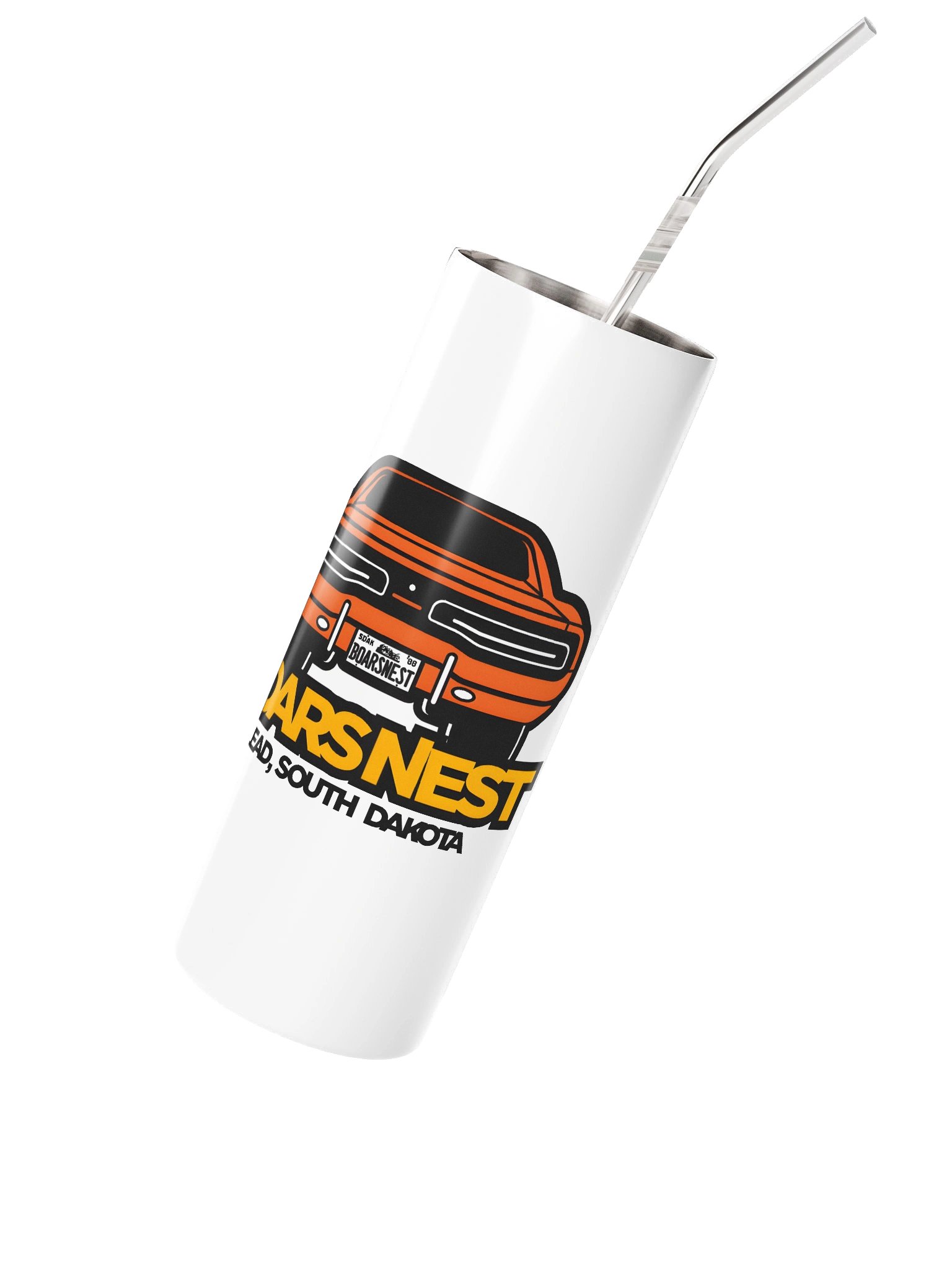 Retro Car Rear View Stainless Steel Tumbler product image (2)