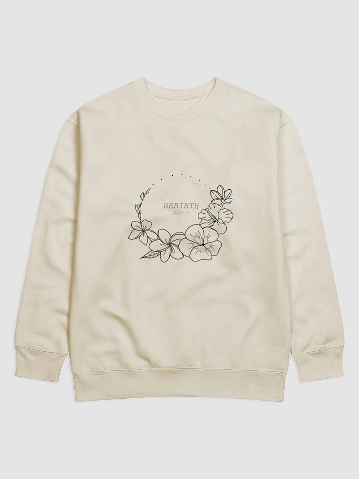 REBIRTH Sweatshirt - Cream product image (1)