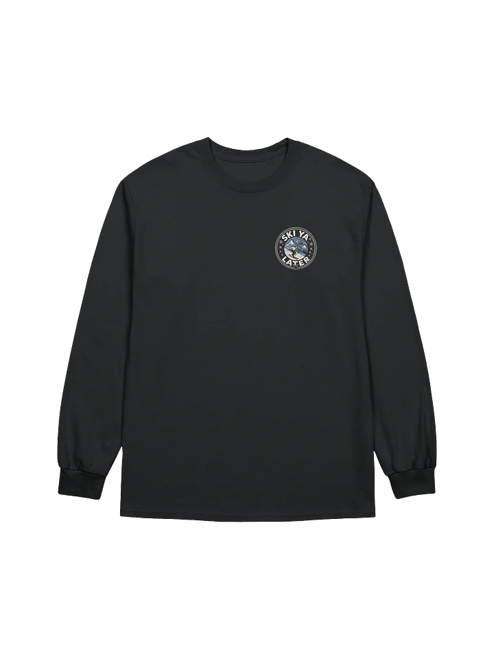 Ski Ya Later - Long Sleeve Standard T - Front Pocket / Back Full Print product image (1)
