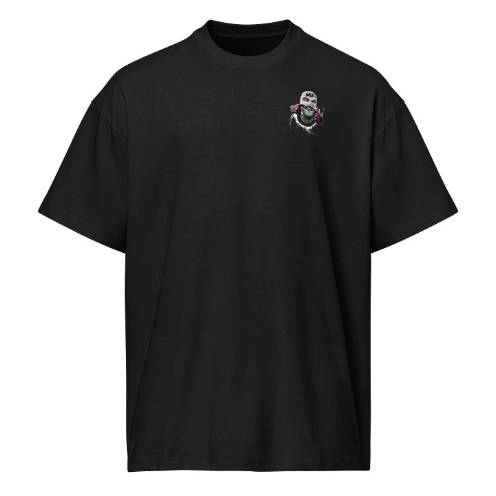 Smile Mask Graphic Tee – Forced Smile Streetwear Shirt product image (1)