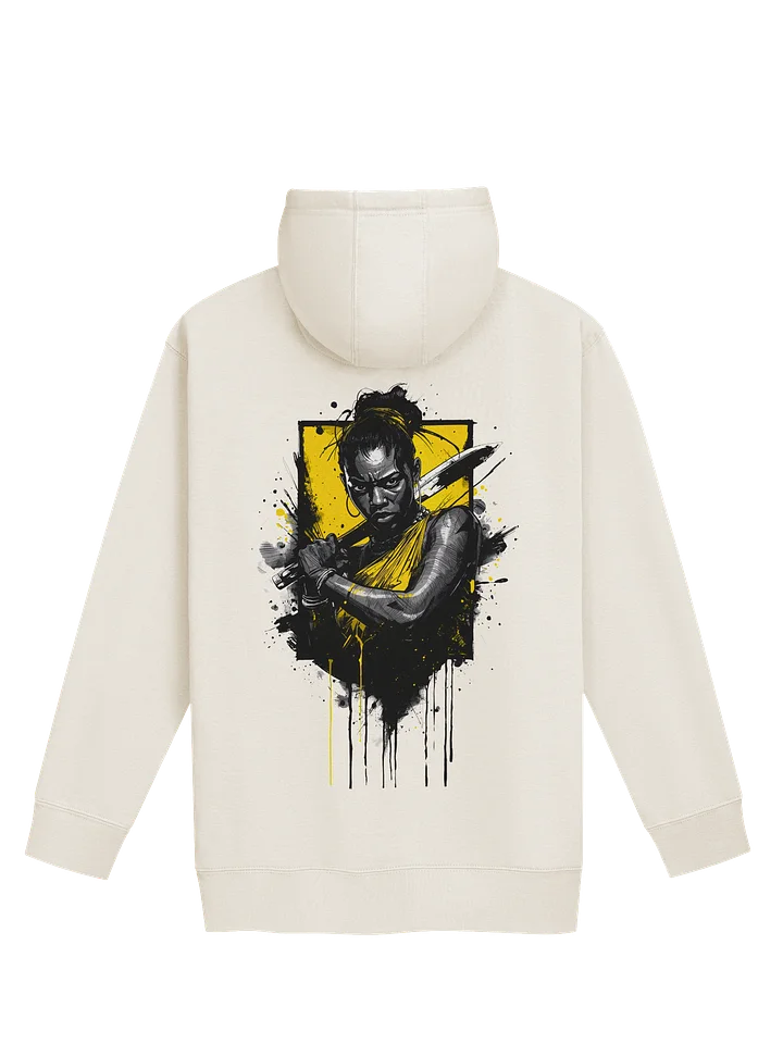 HAZARD EDITION: Electric Yellow & Black Ink Graphic Premium Hoodie & Sweatshirt Collection product image (1)