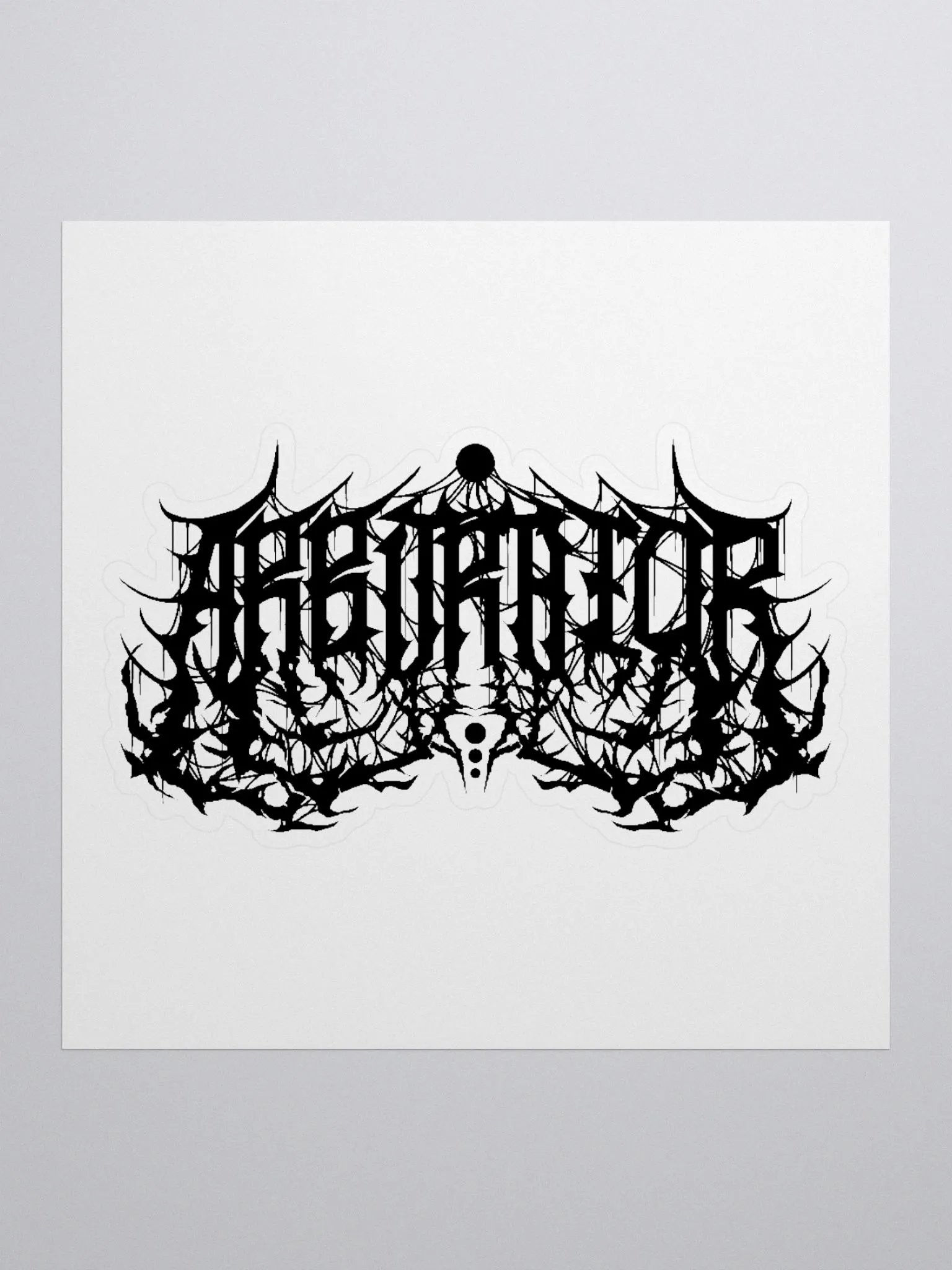 Arbitrator Logo Sticker product image (1)