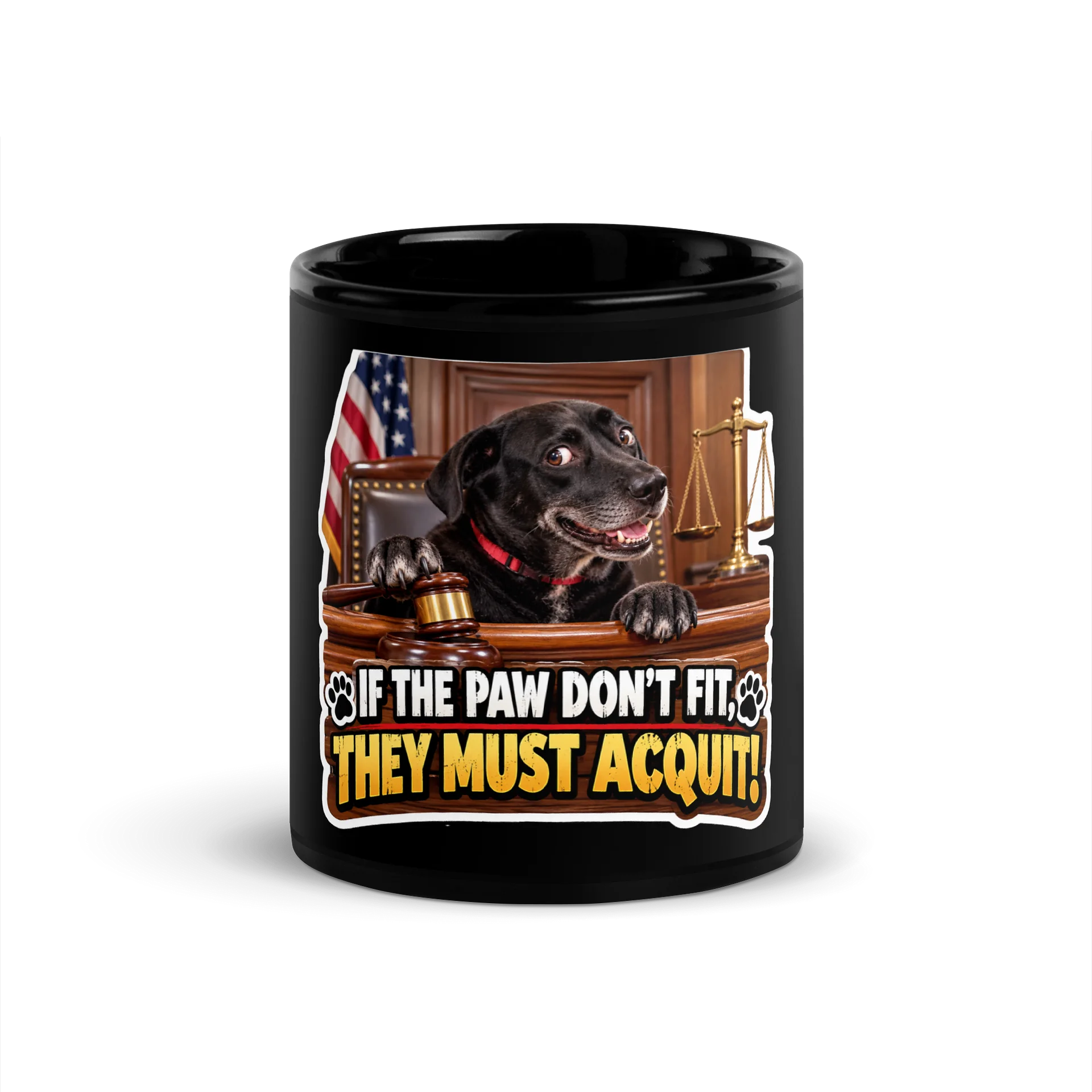 Oreo's Defense Team – If the Paw Don't Fit Mug product image (4)