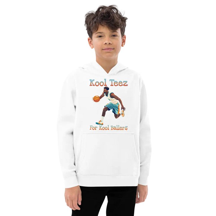 Unisex Youth Hoodie - For Kool Ballers 01 product image (13)
