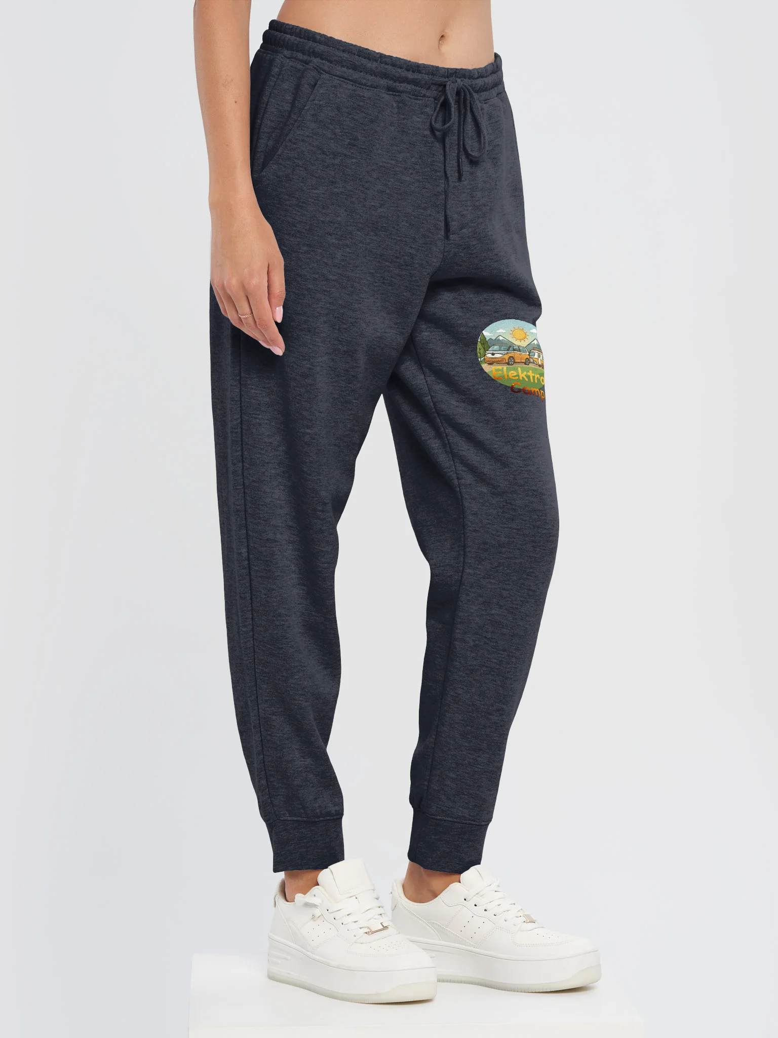 Independent Trading Co. Midweight Fleece Joggers Elektro Camping product image (3)
