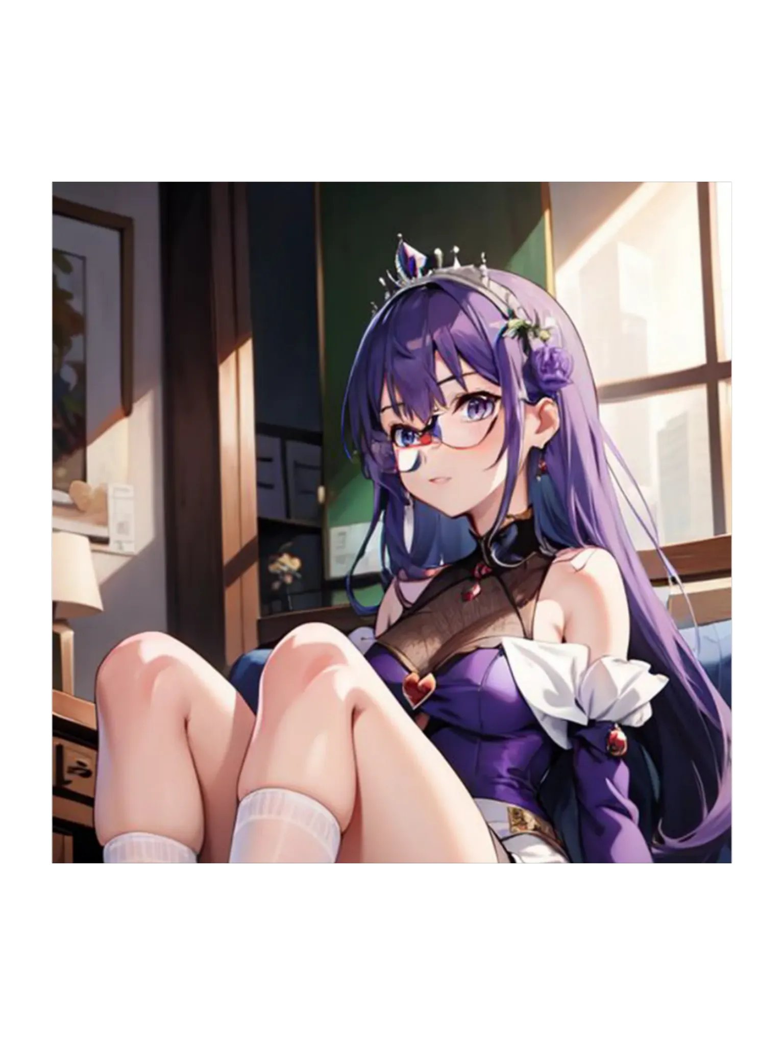 Purple K Princess STICKERS product image (1)
