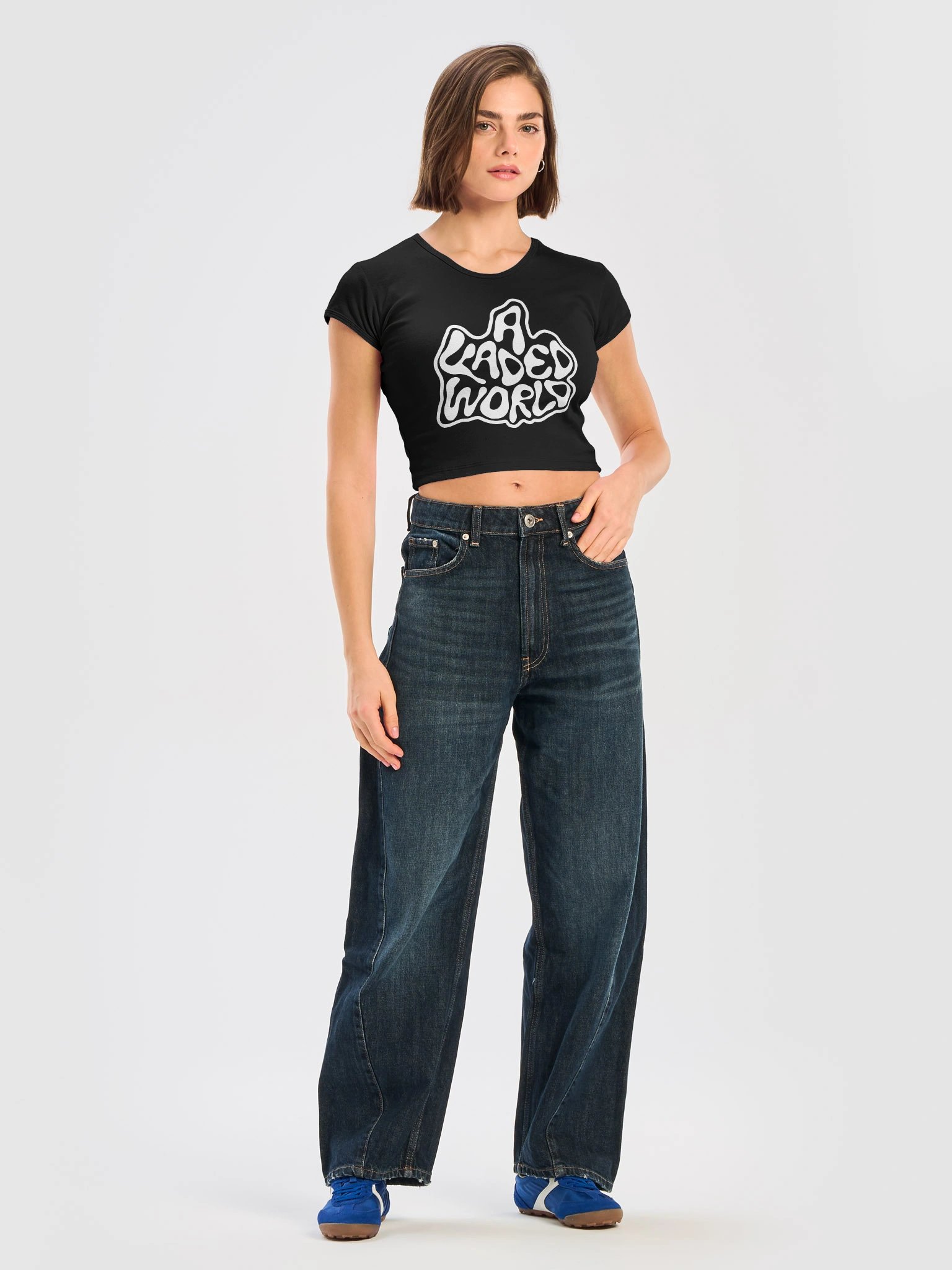 Women's Ribbed Baby Tee Crop Top product image (13)