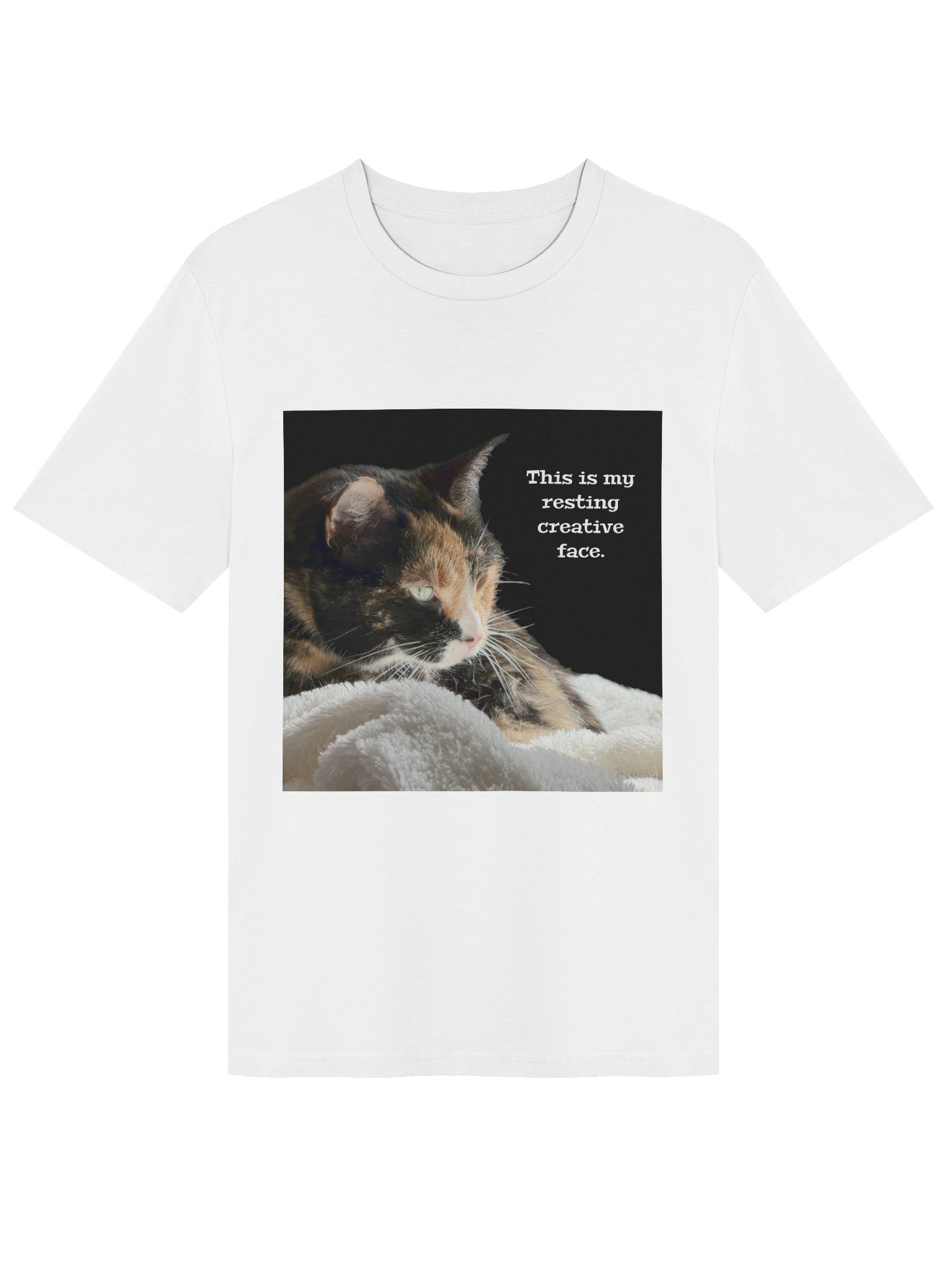 This is my creative face.… Unisex Tee product image (4)