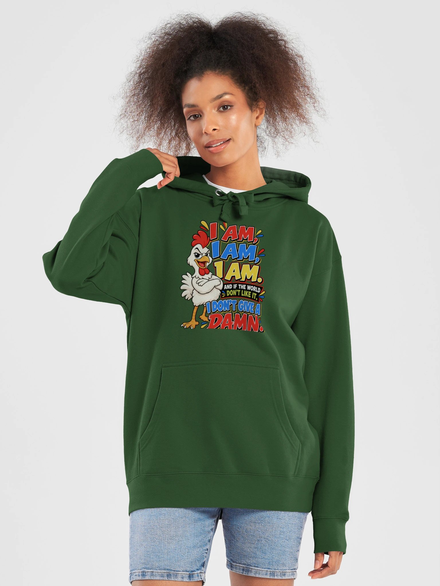 Decatur I AM Rooster Hoodie product image (25)