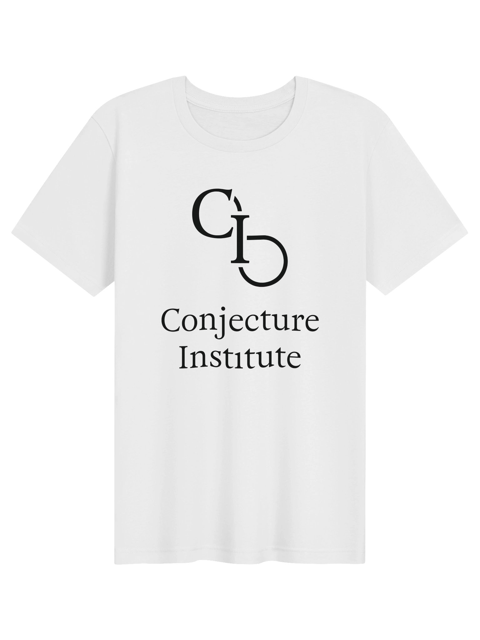 Conjecture Institute T-Shirt — White product image (1)