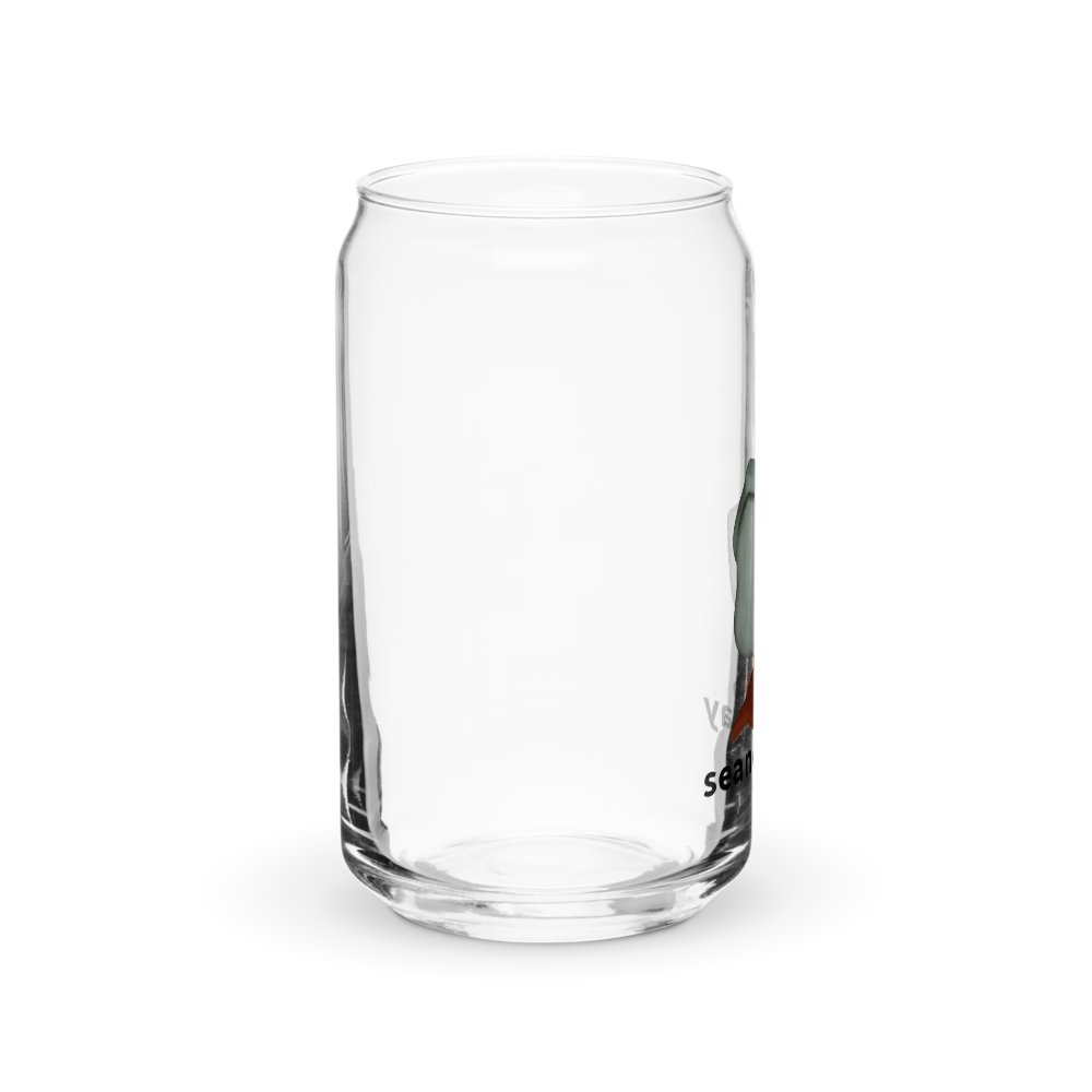 F*ck Duck 16oz coffee glass product image (40)