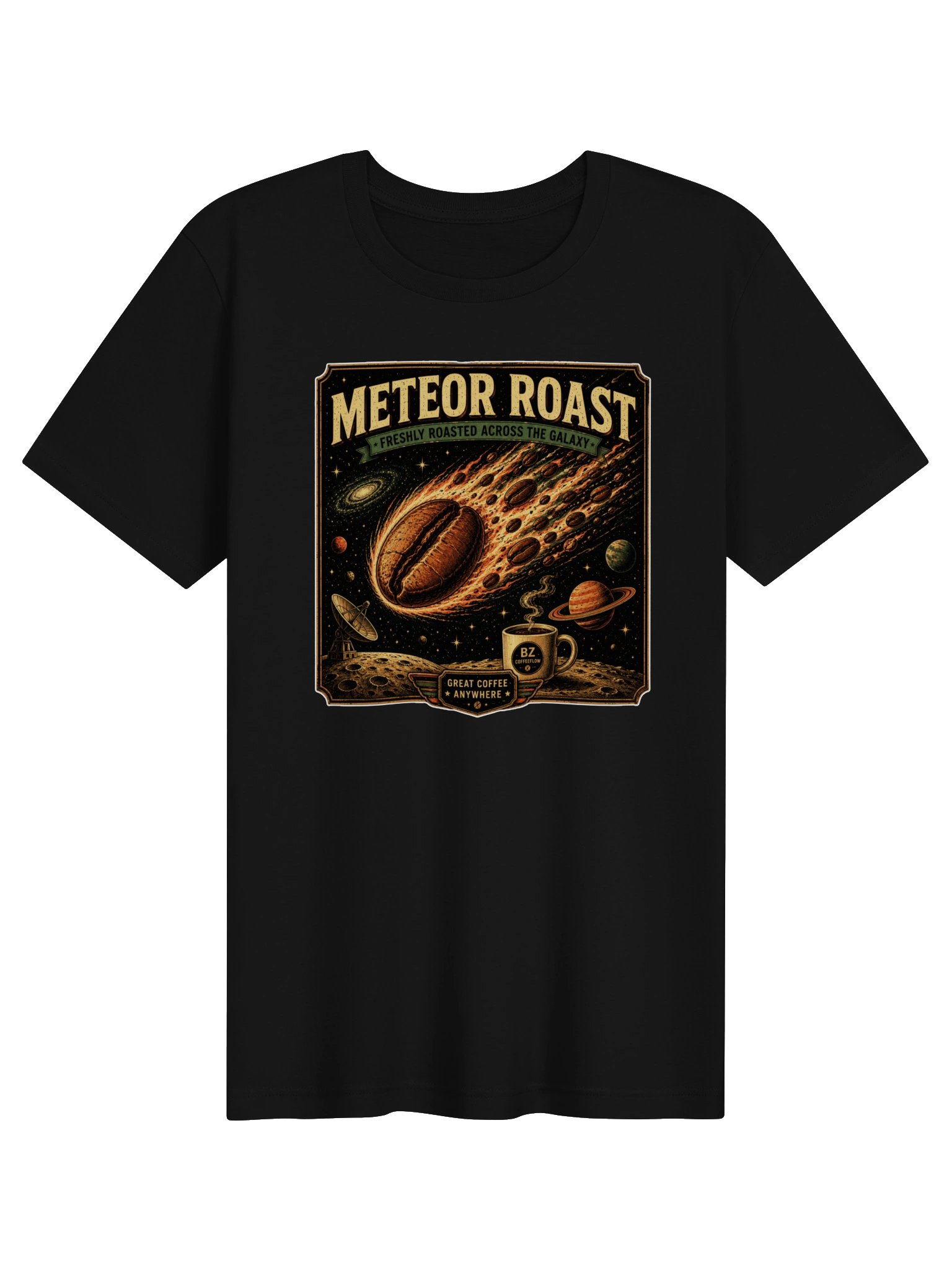 Meteor Roast – Freshly Roasted Across the Galaxy | Women’s T-Shirt product image (5)
