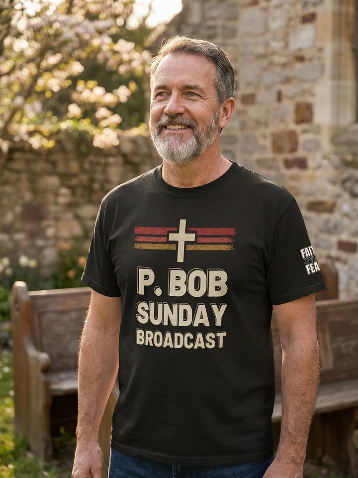 P. Bob Sunday Broadcast - Vintage Retro Faith T-Shirt product image (1)