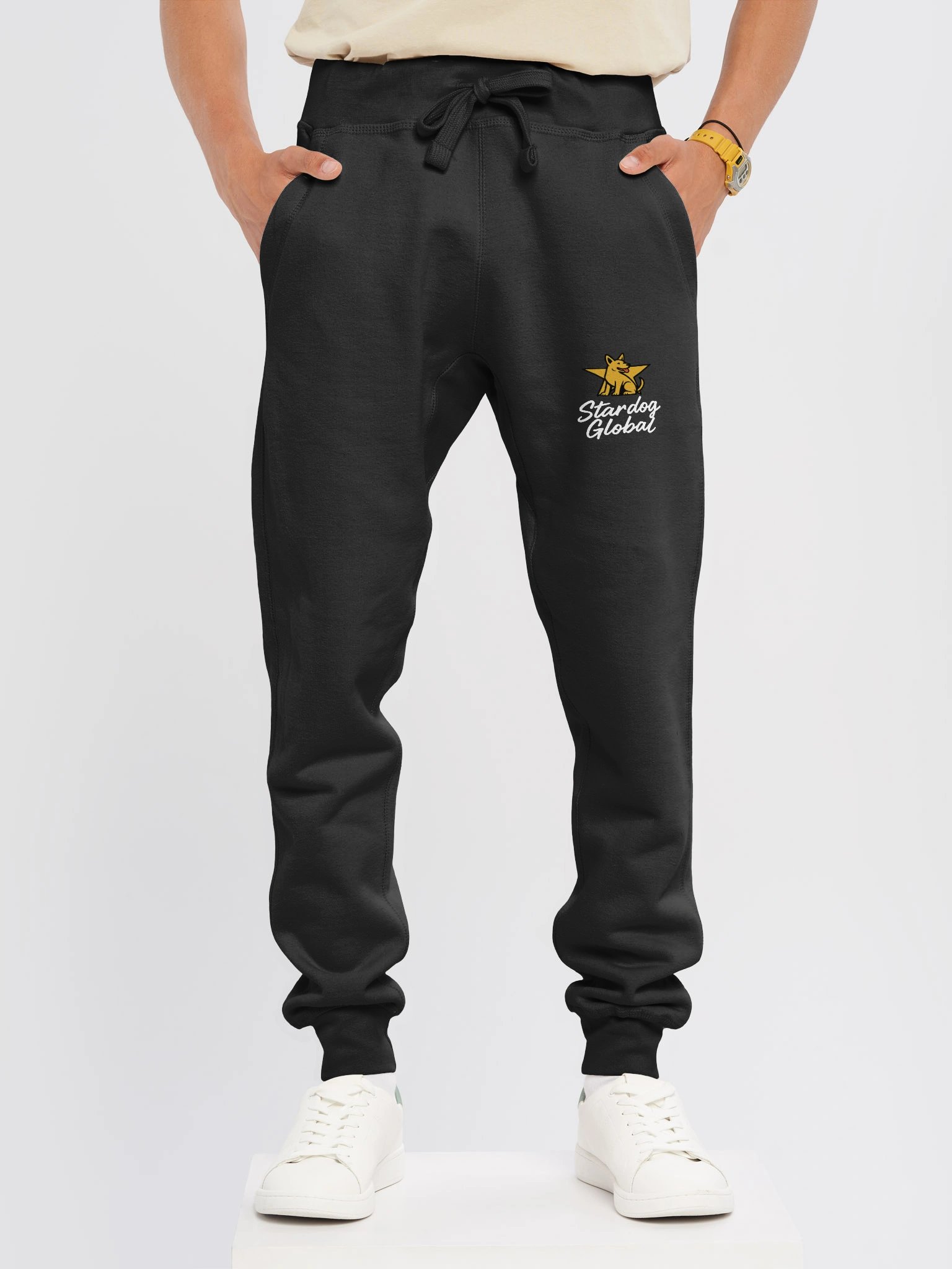 Starry Pup Fleece Joggers product image (6)