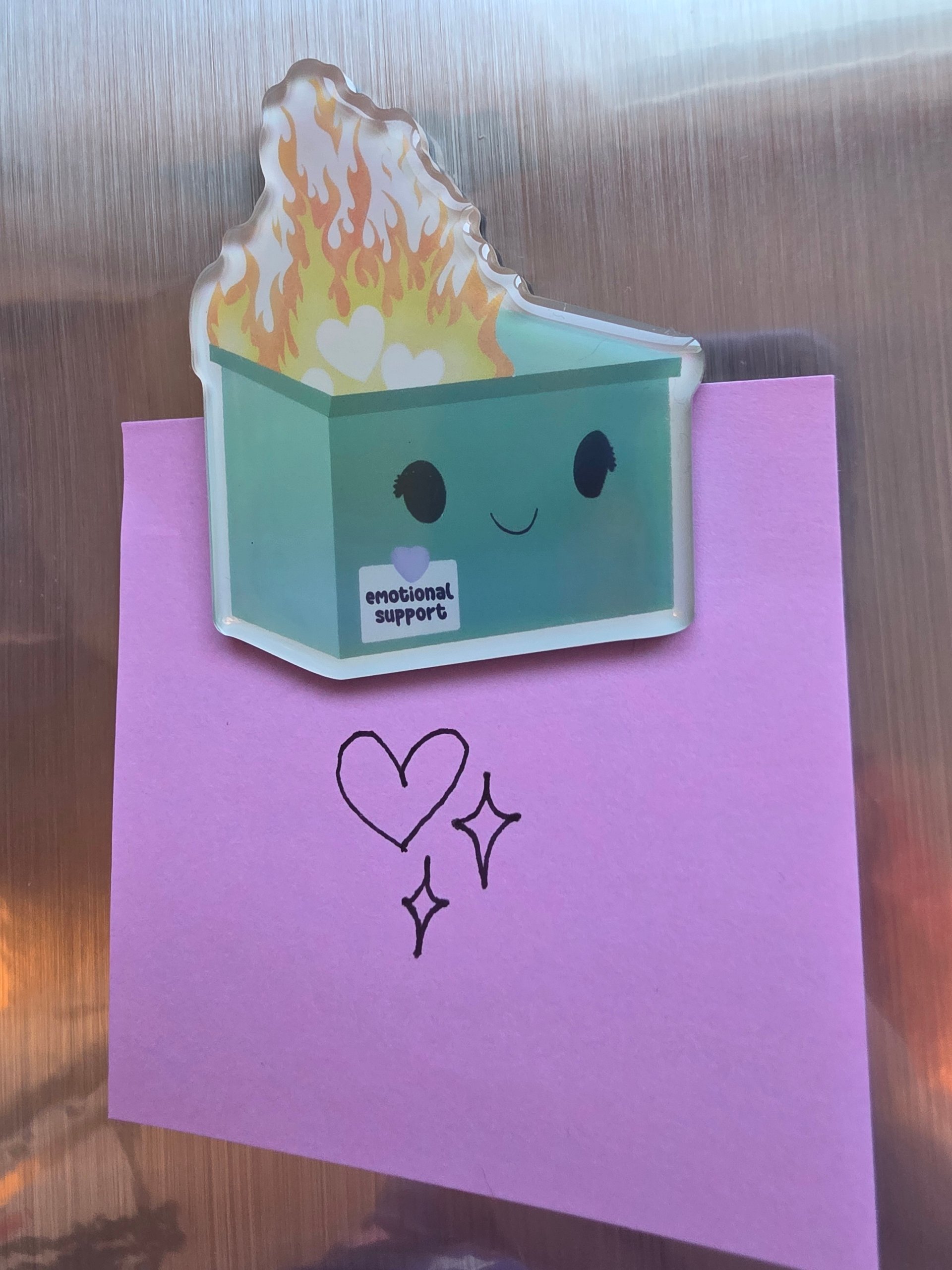 Emotional Support Dumpster Fire product image (3)