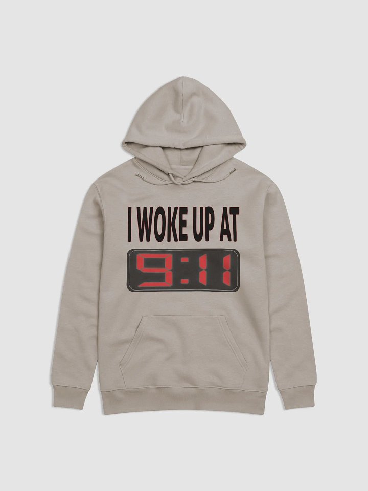 I Woke Up At 9:11 - Stanley/Stella Unisex Essential Eco Hoodie product image (2)