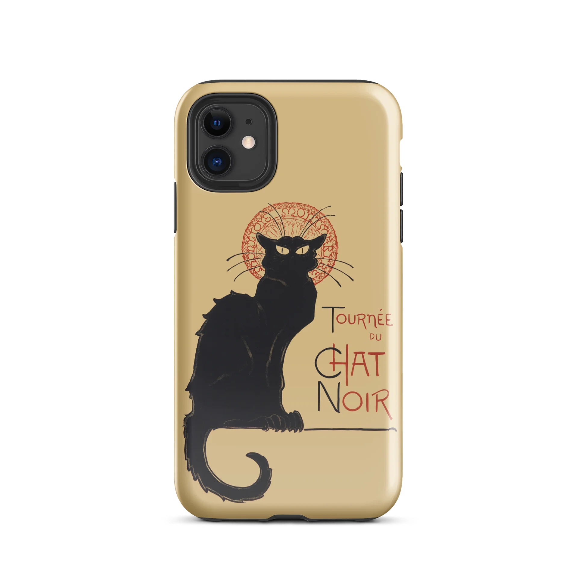 Le Chat Noir Minimal Cat iPhone® Tough Case product image (55)