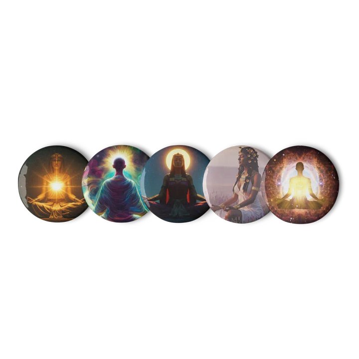 Divine Energy Pin Button Set product image (1)