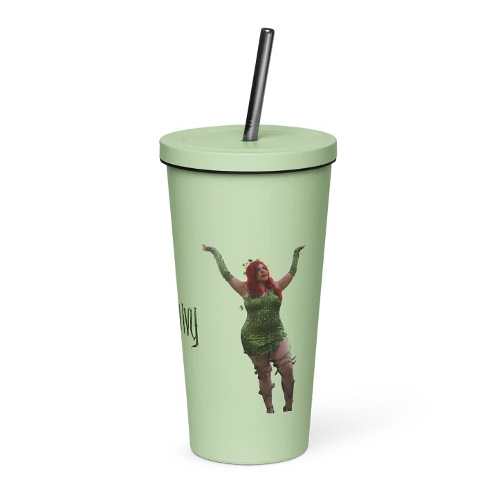 Poison Ivy Insulated Tumbler w/ Straw product image (1)