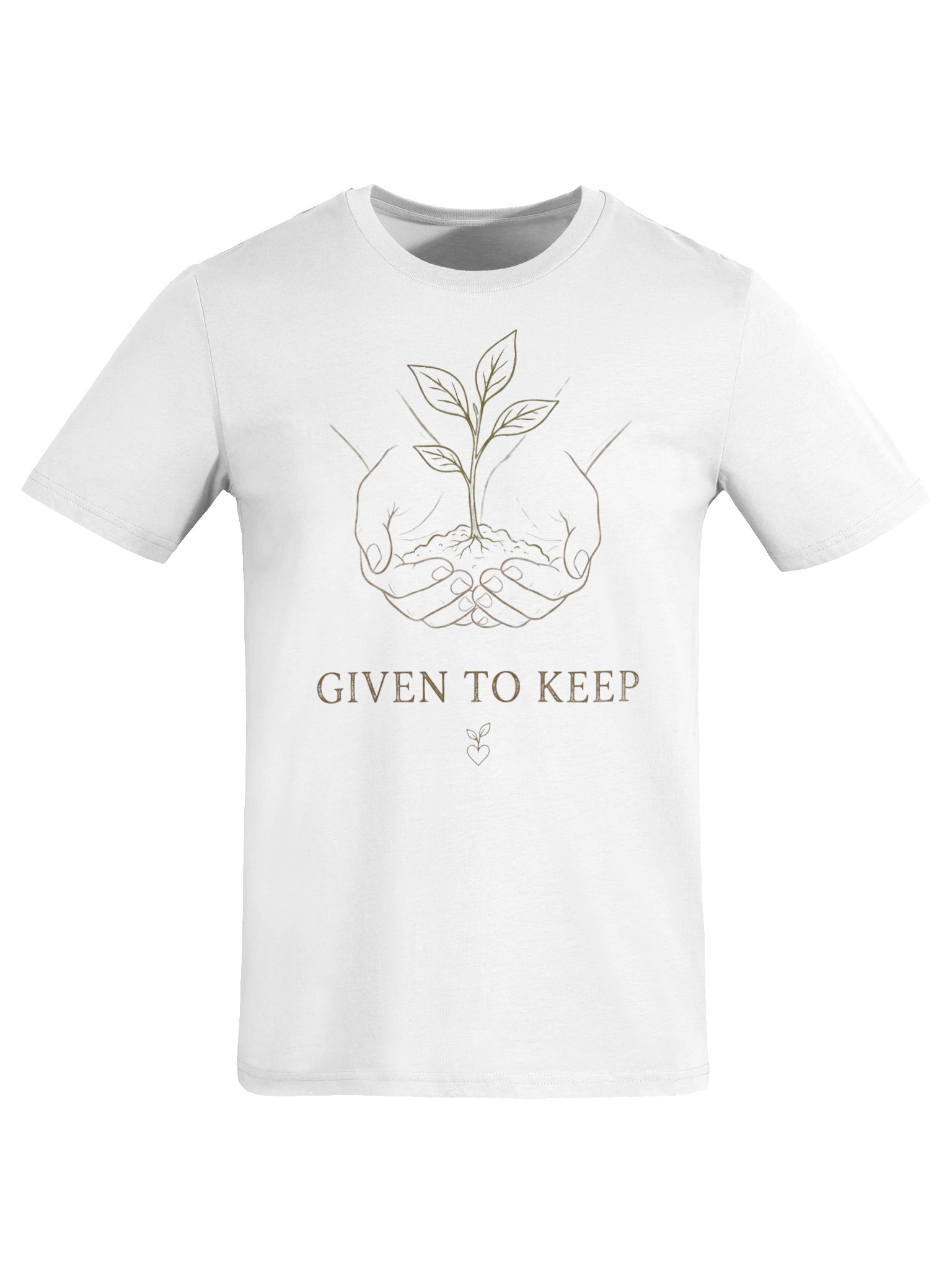 Given to Keep T-Shirt – Christian Creation Care Apparel product image (19)