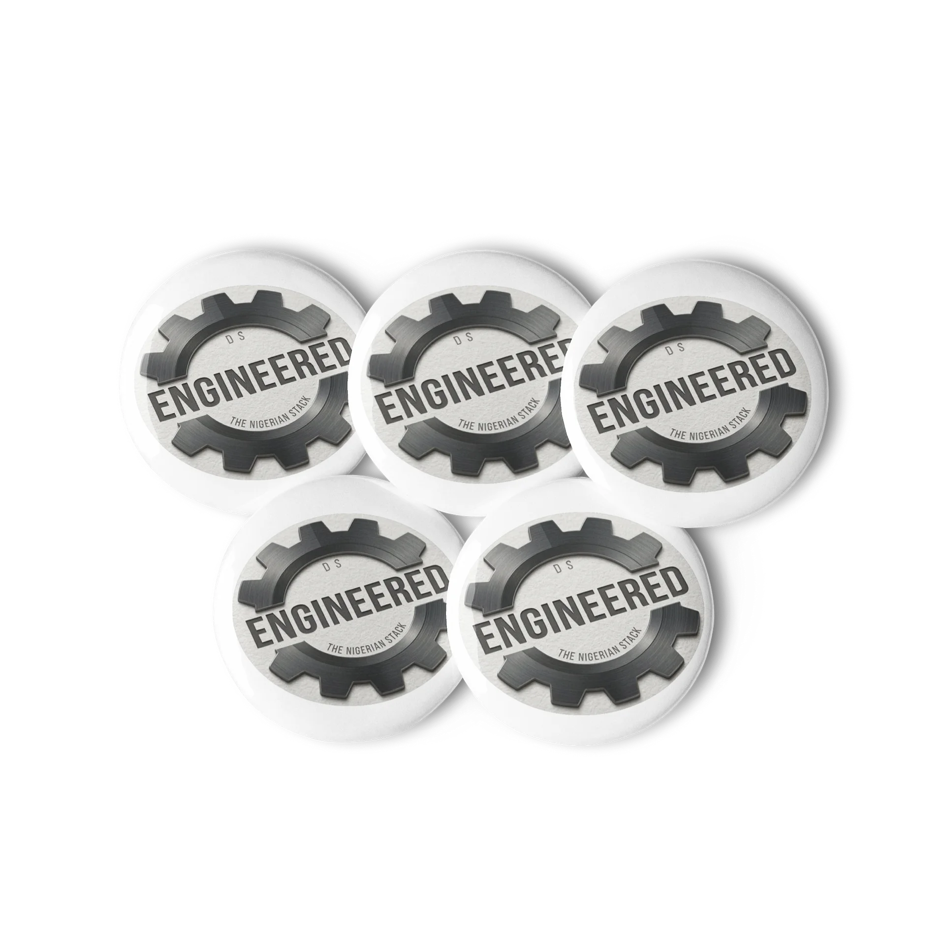 Nigerian Stack Gear Logo Pin Set product image (3)
