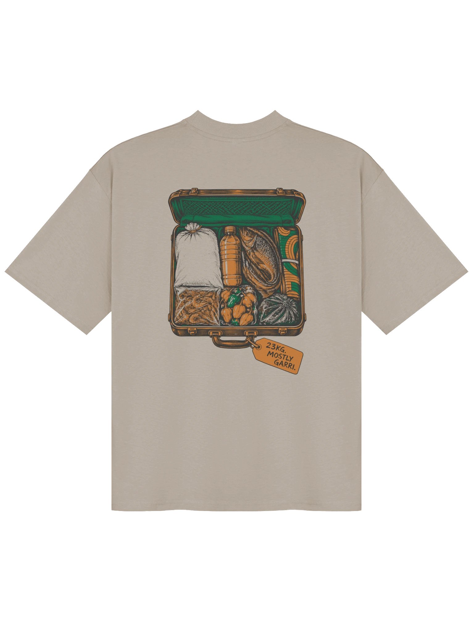 23KG. Mostly Garri. (Oversized tee) product image (3)