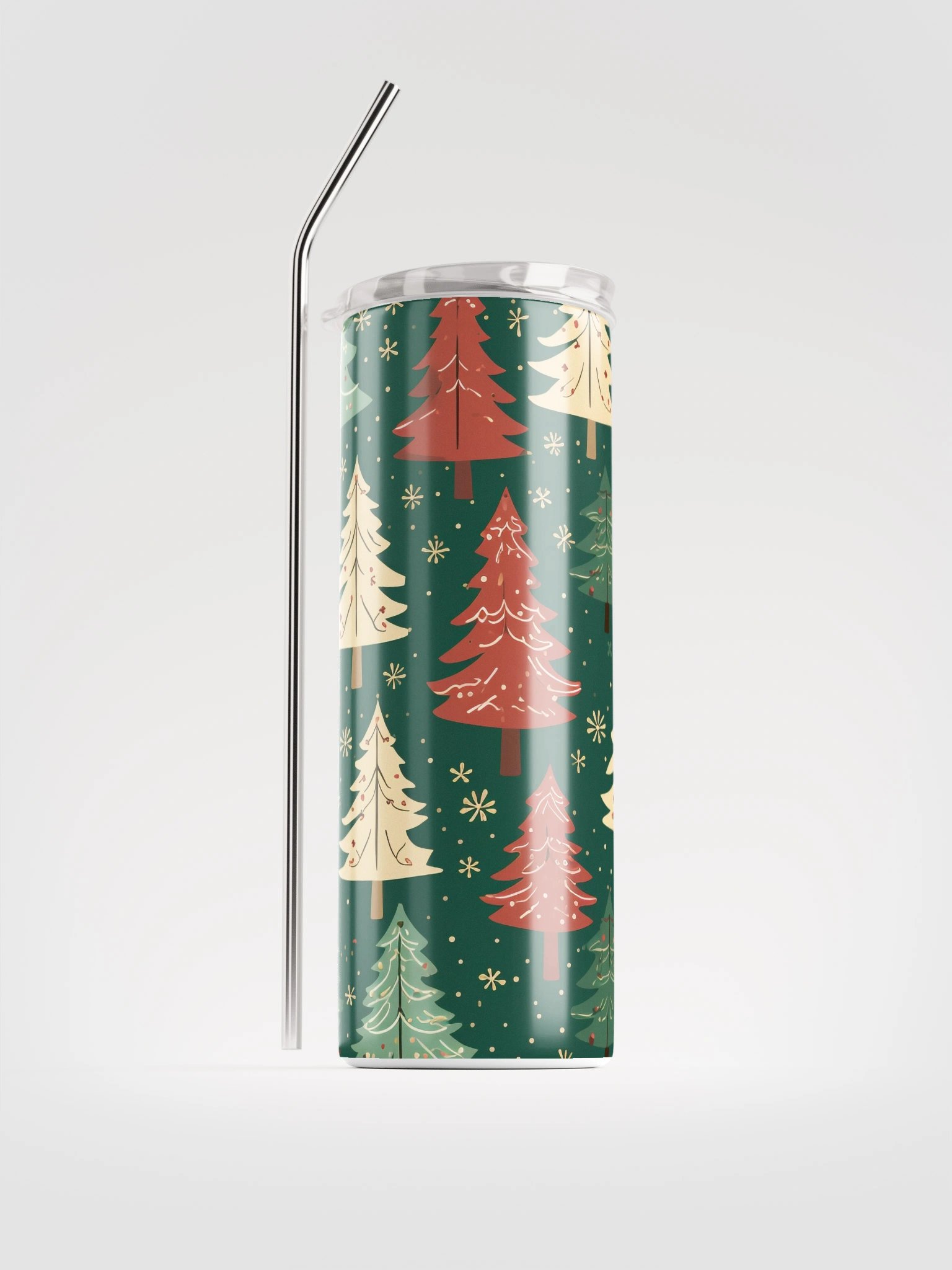 Christmas Trees Stainless Steel Tumbler product image (1)