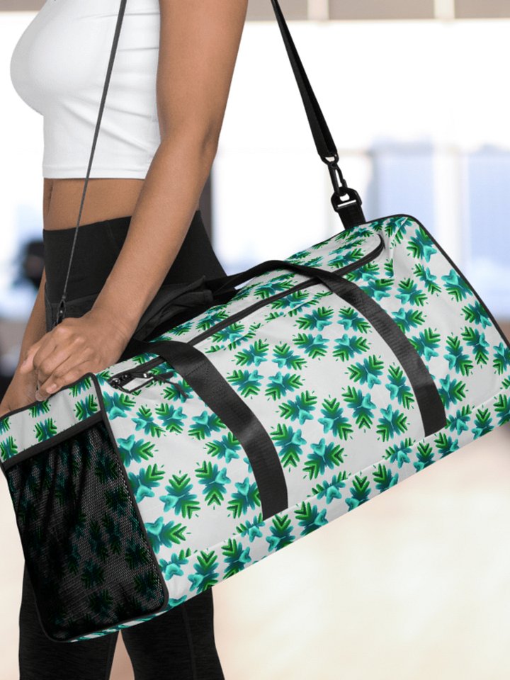 Botanical Symmetry All-Over Duffle Bag product image (1)