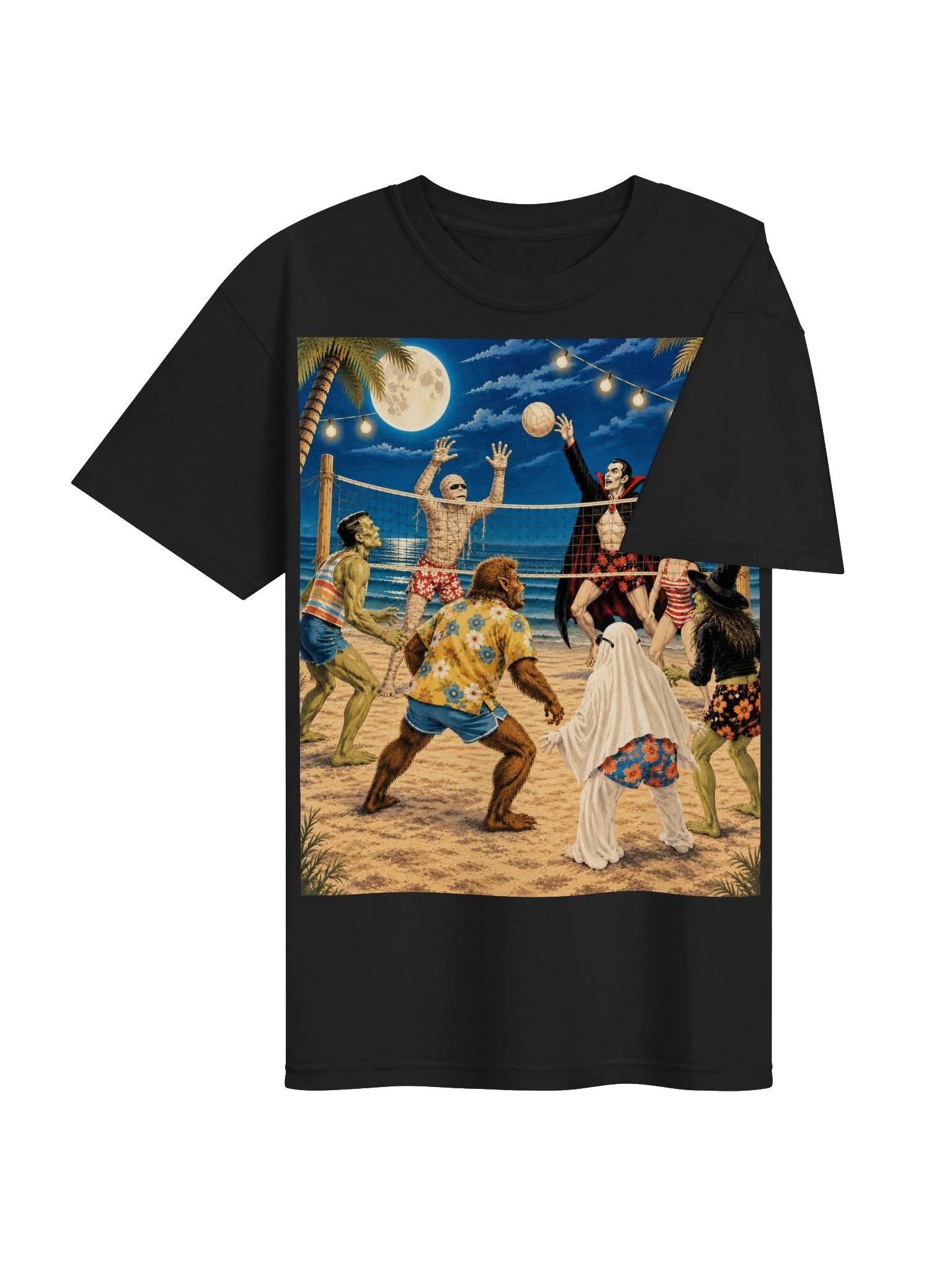 Monster Beach Volleyball T-shirt product image (13)