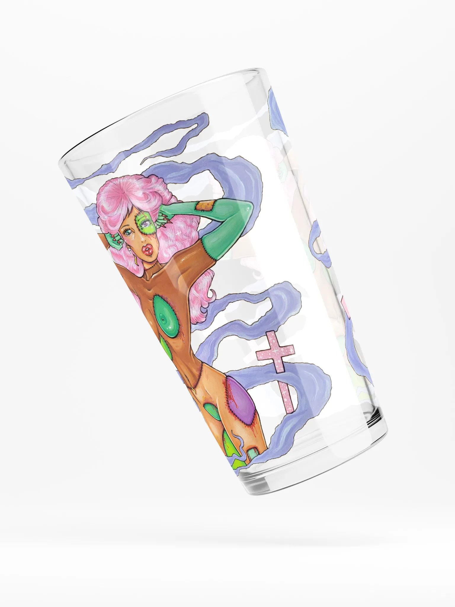 Eve, Frankenbabe pint glass product image (4)