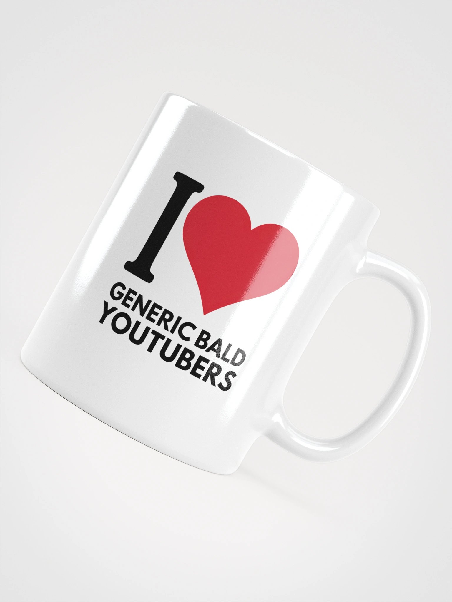 I Love Generic Bald YouTubers Mug product image (5)
