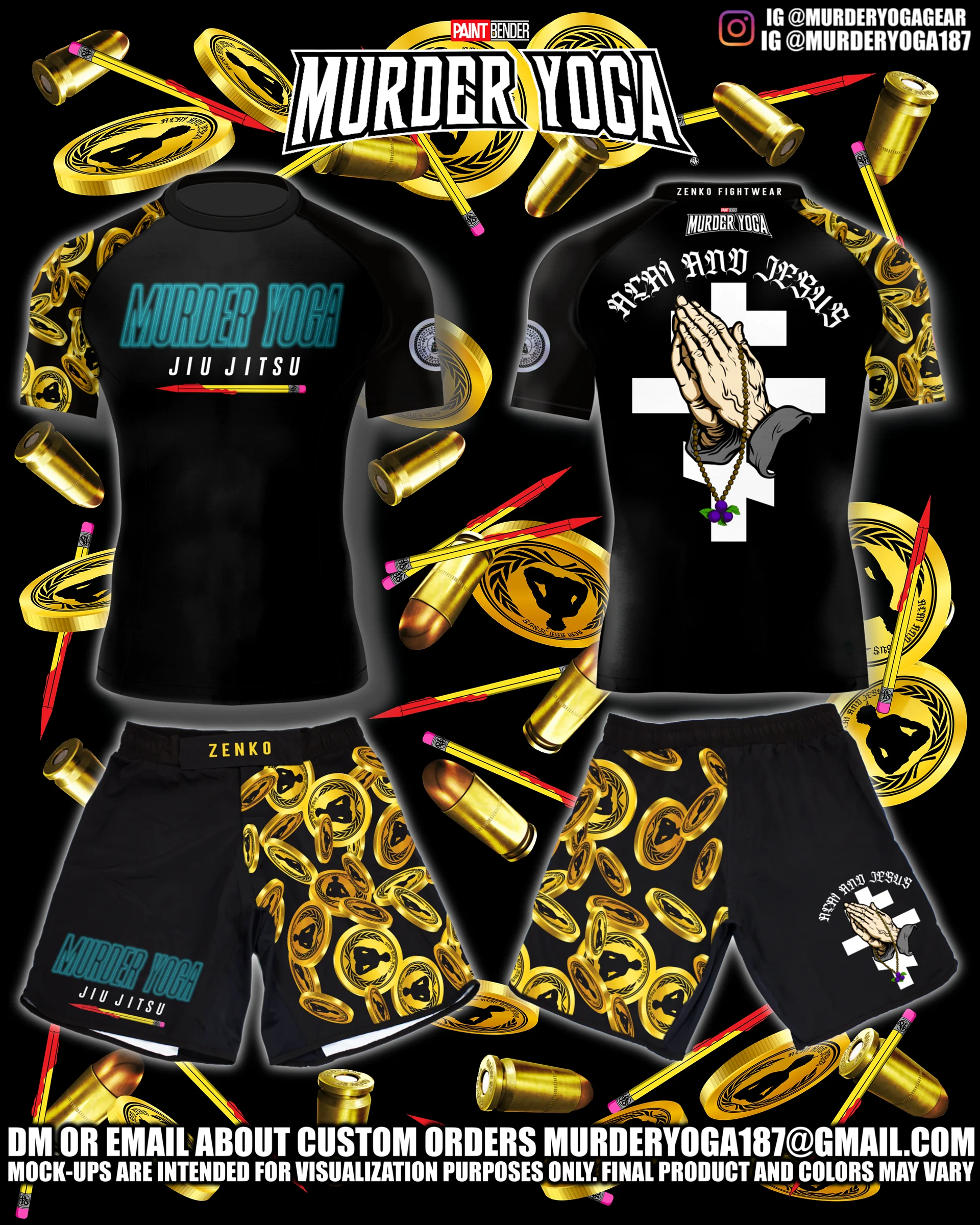 Mr. Wick [ Grappling Shorts ] product image (3)