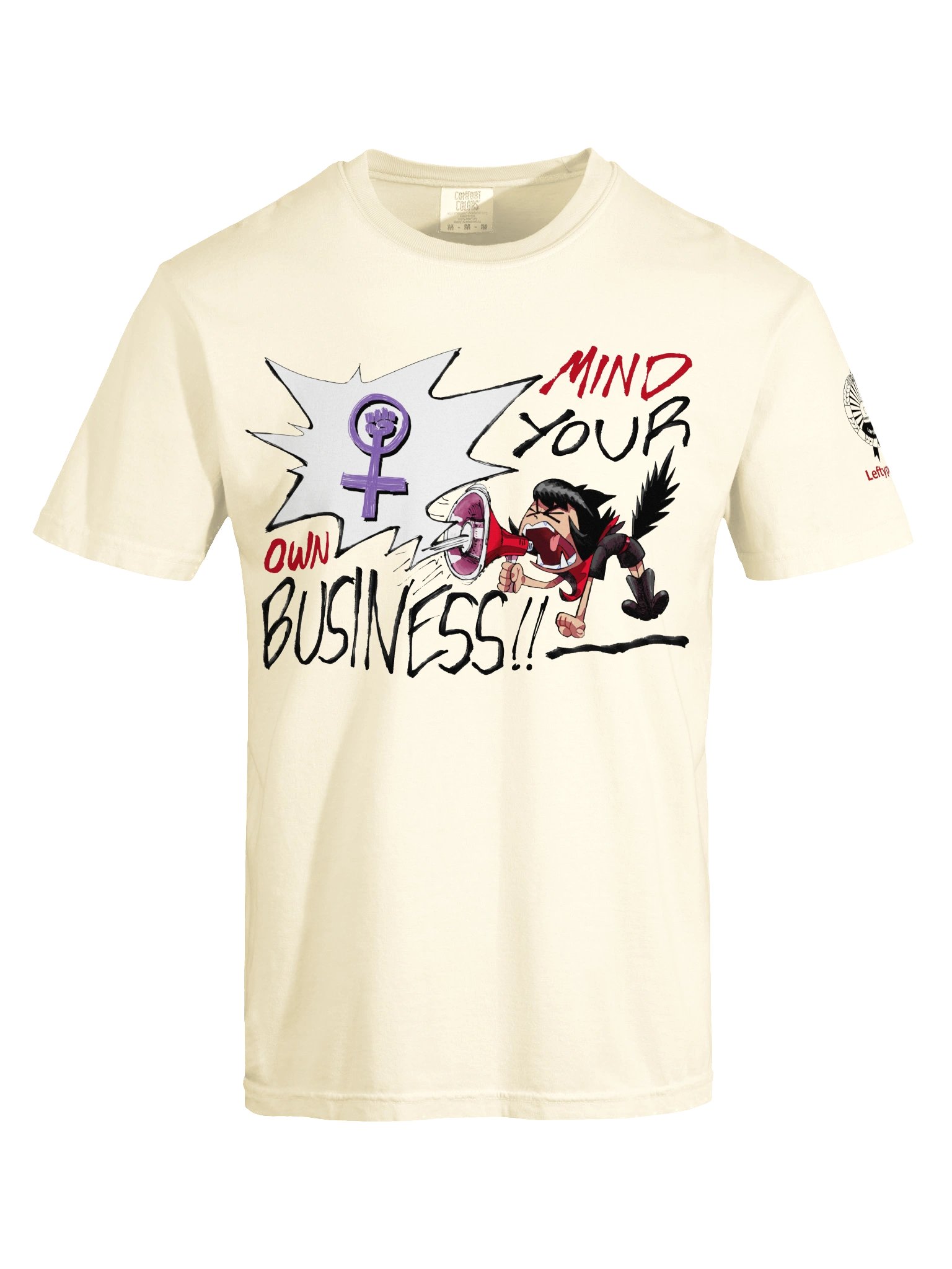 Alunya — “Mind Your Own Business!!” T-Shirt product image (5)