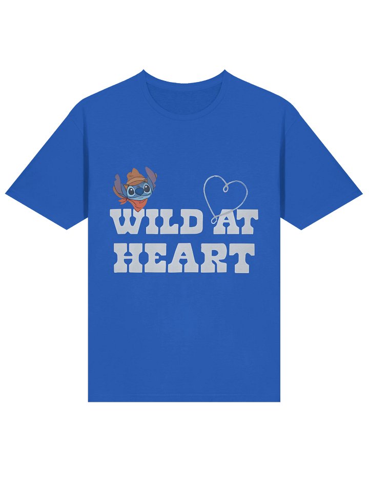 Disney Stitch Wild at Heart Shirt – Cute Stitch Graphic Tee for Disney Fans product image (2)