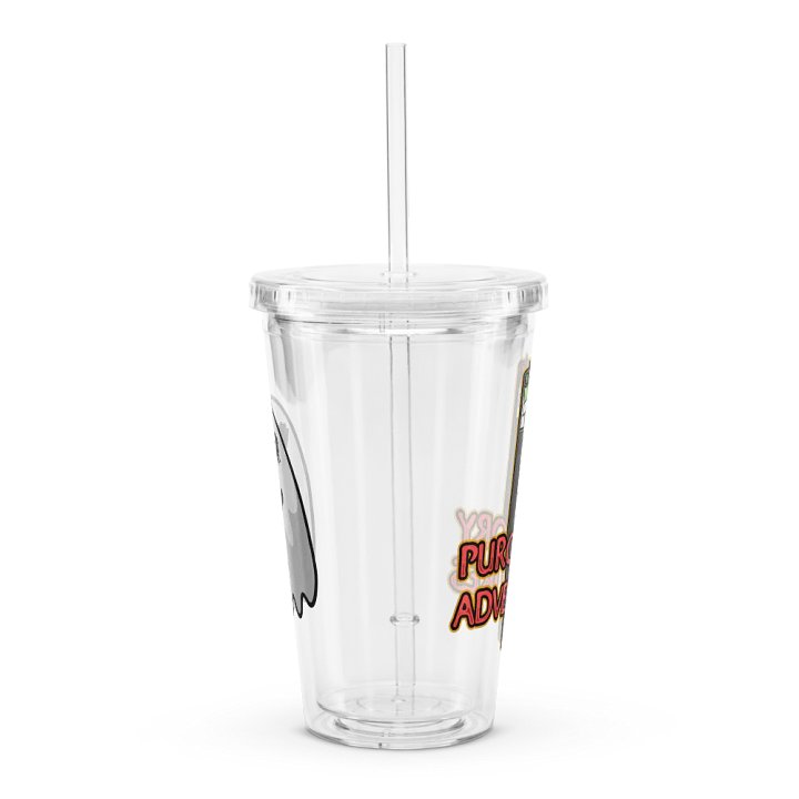 Meter with ghost Double Wall Clear Plastic Tumbler (16 oz) product image (2)