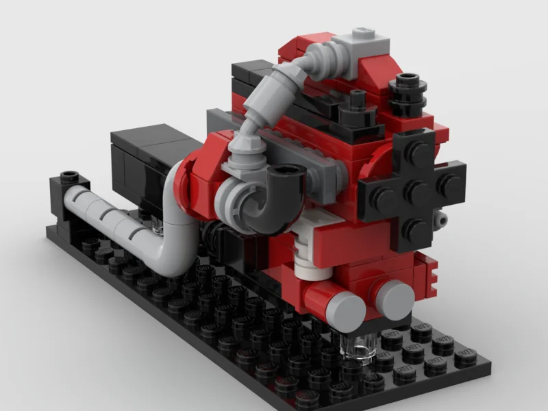 Belasco-Diesel 900CUI I6 Engine MOC (T-Series Engine) product image (1)