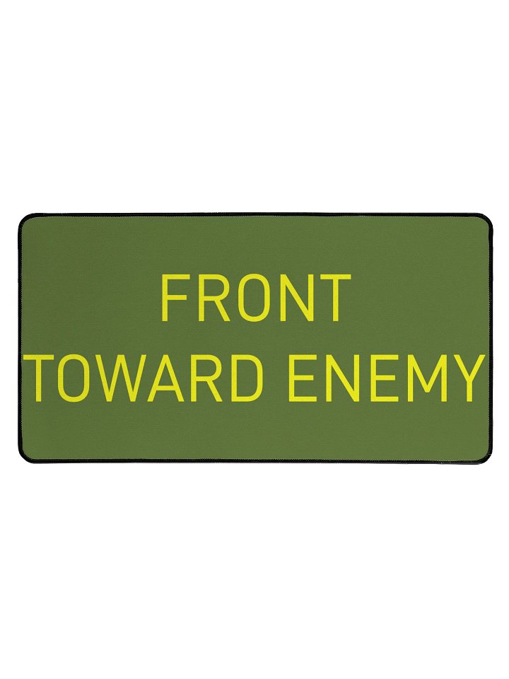 Claymore Mine Desk Mat product image (1)