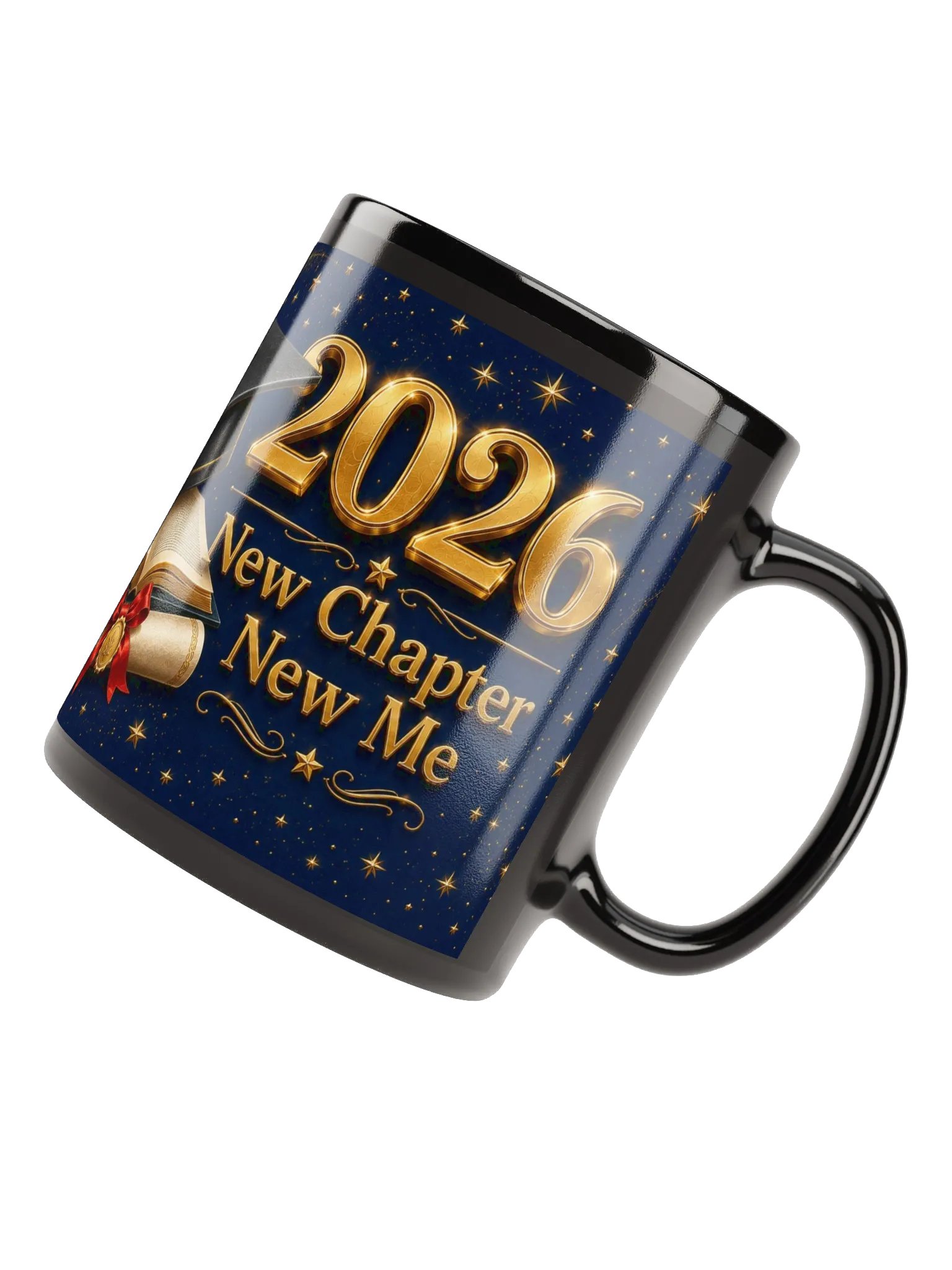 Class of 2026 — Black Glossy Graduation Mug 15oz product image (12)